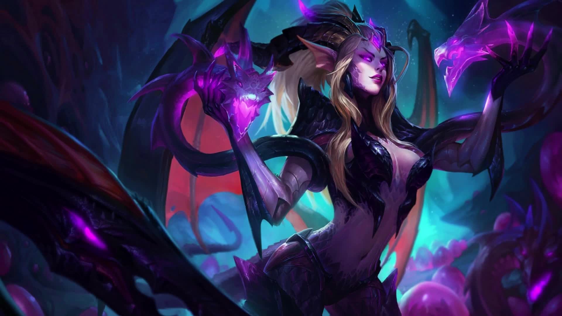 PC Dragon Sorceress Zyra LOL Live Wallpaper Free