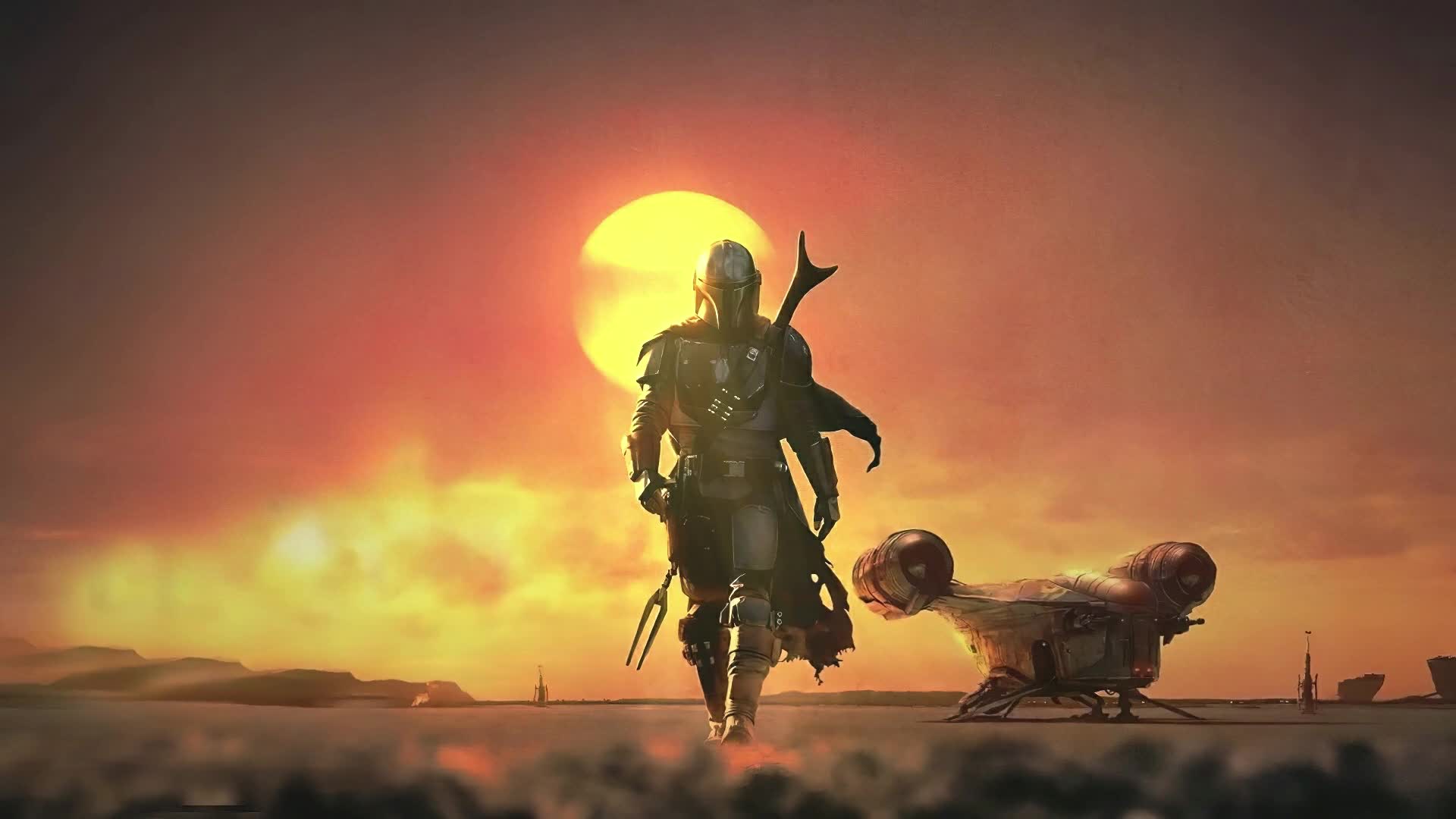 PC Mandalorian Heat Live Wallpaper Free