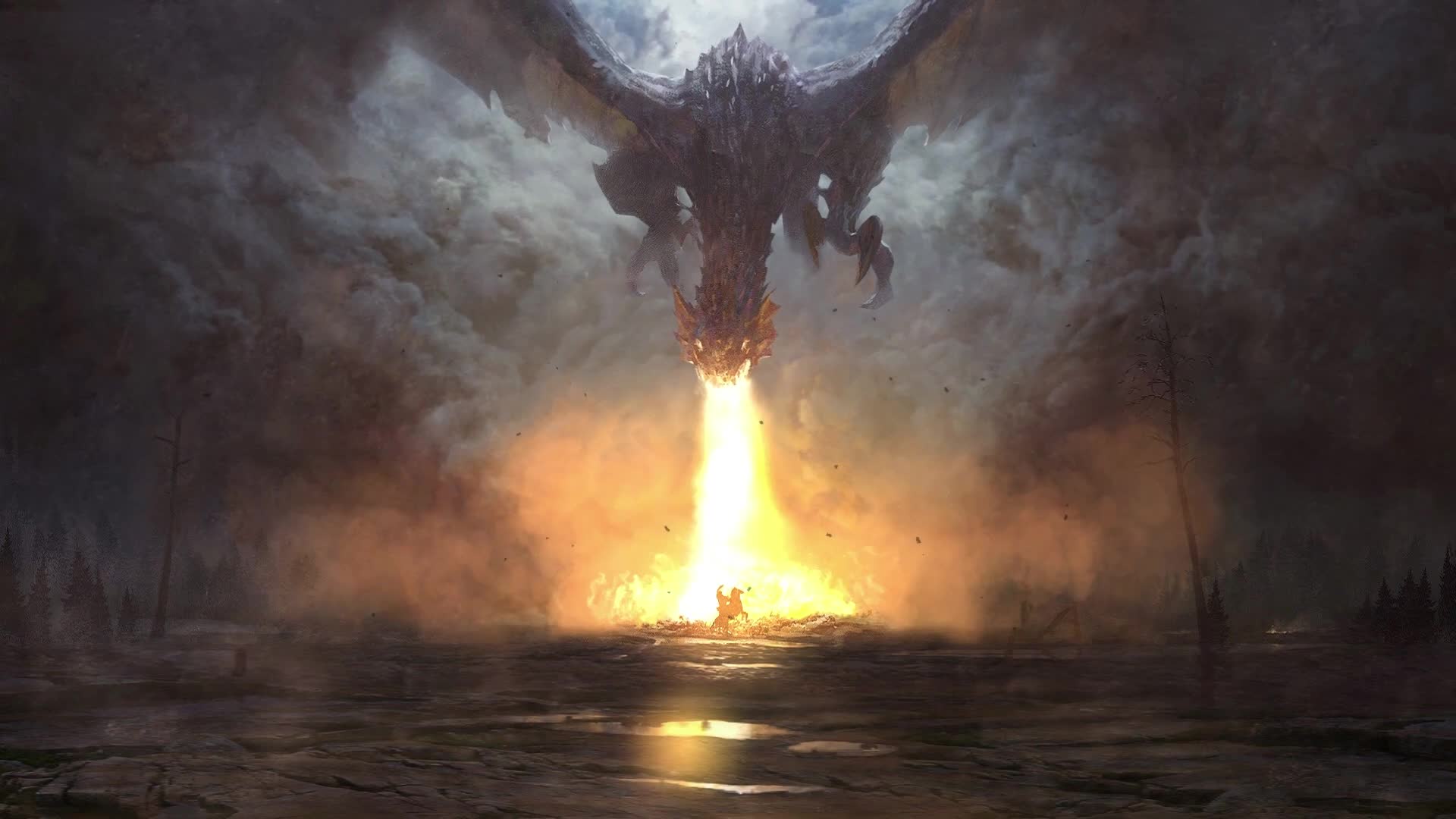 PC Fire Dragon Live Wallpaper Free