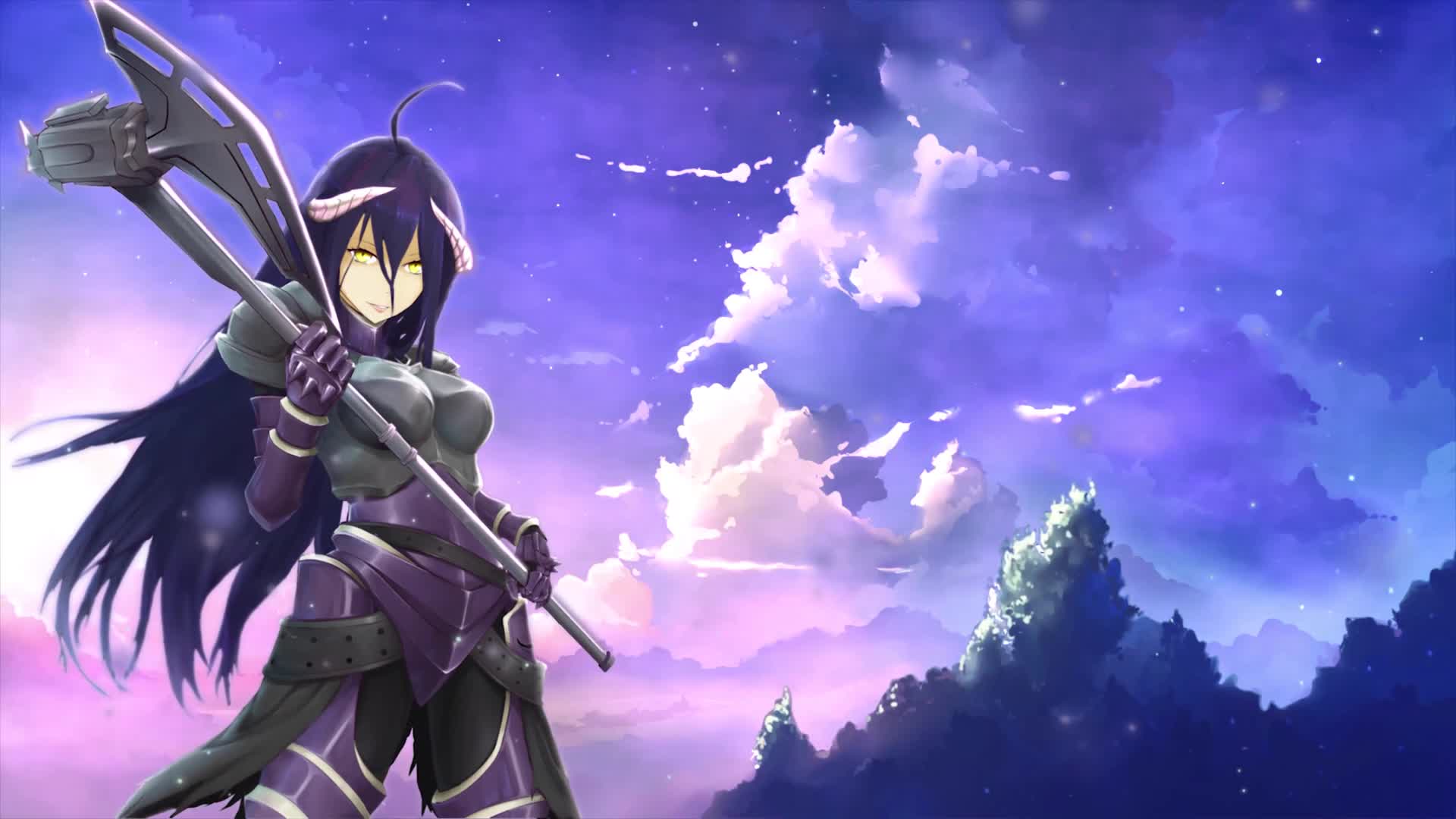PC Albedo Overlord Axe Live Wallpaper Free