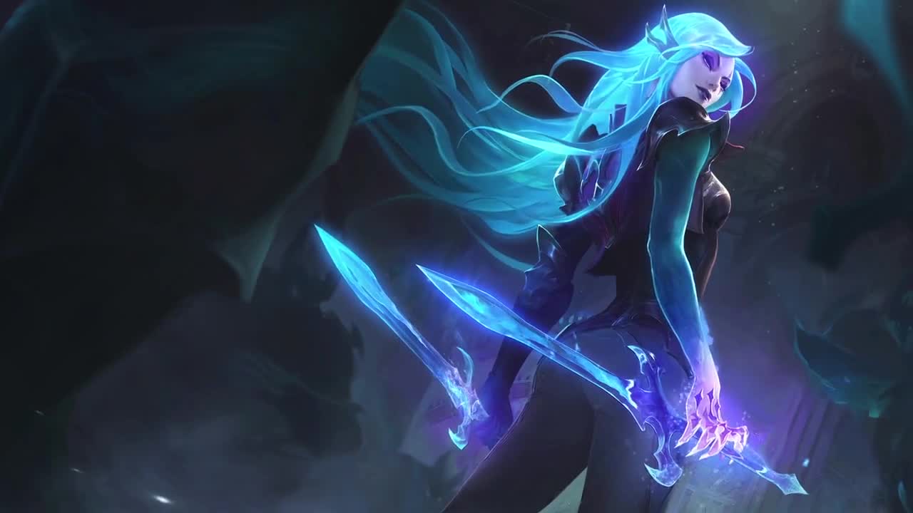 PC Death Sworn Katarina LOL Live Wallpaper Free