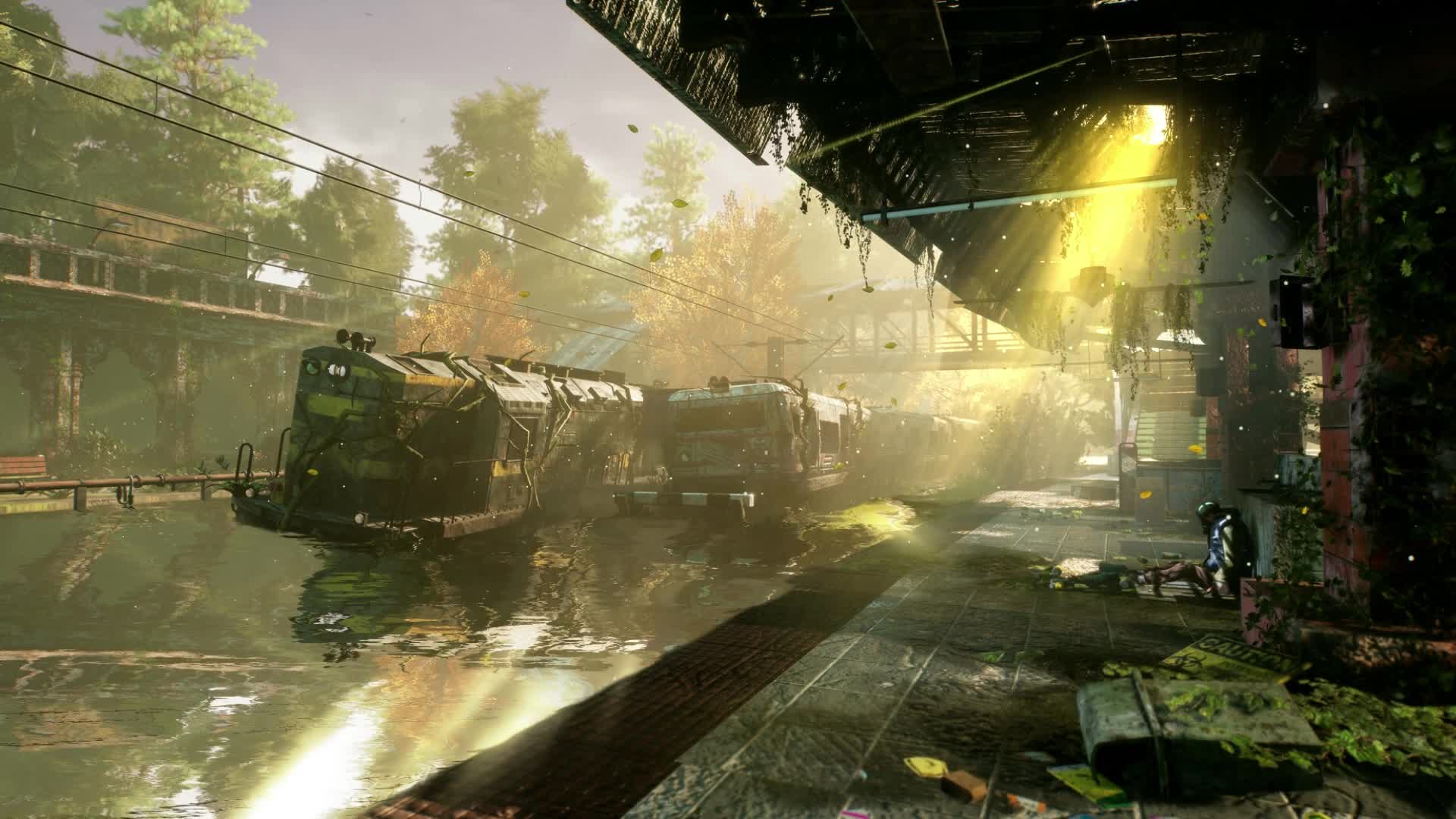 PC Post Apocalyptic Station Live Wallpaper Free