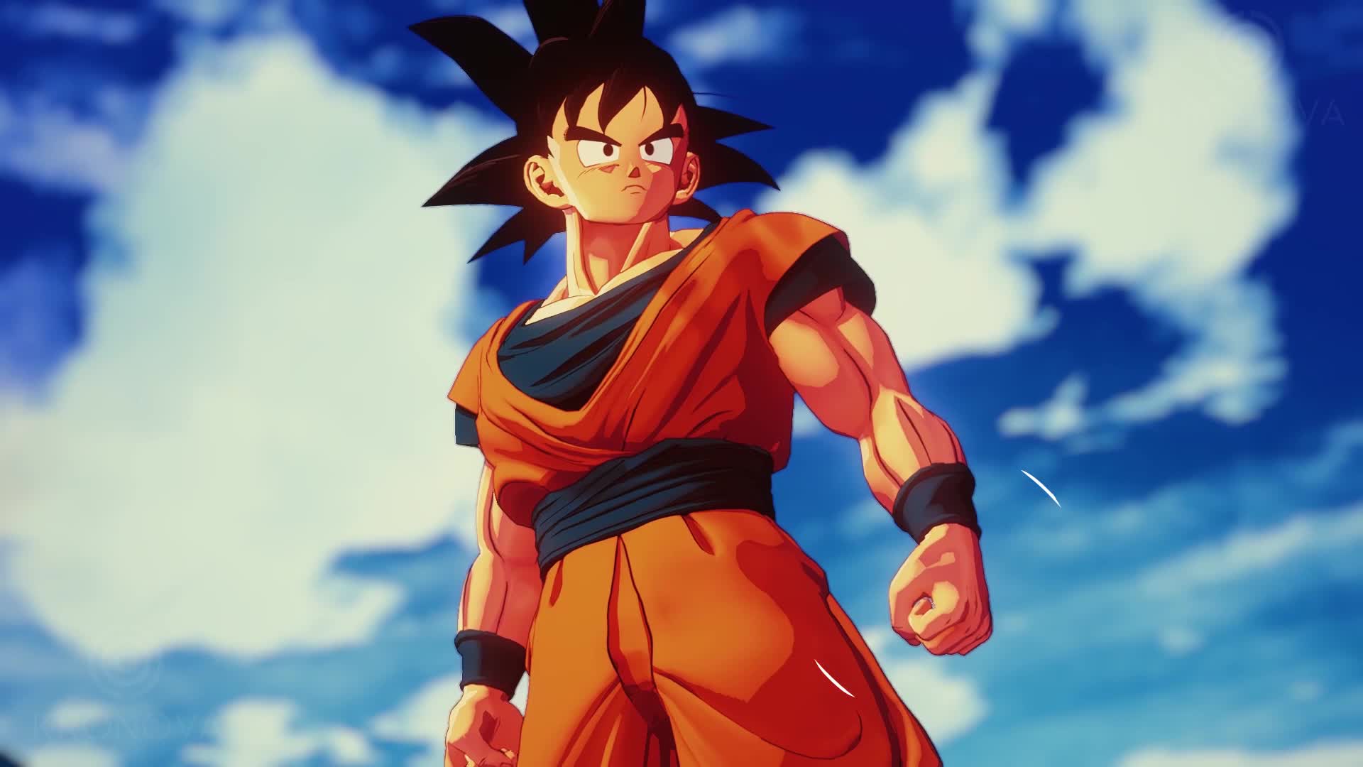 PC Dragon Ball Goku Electric Live Wallpaper Free