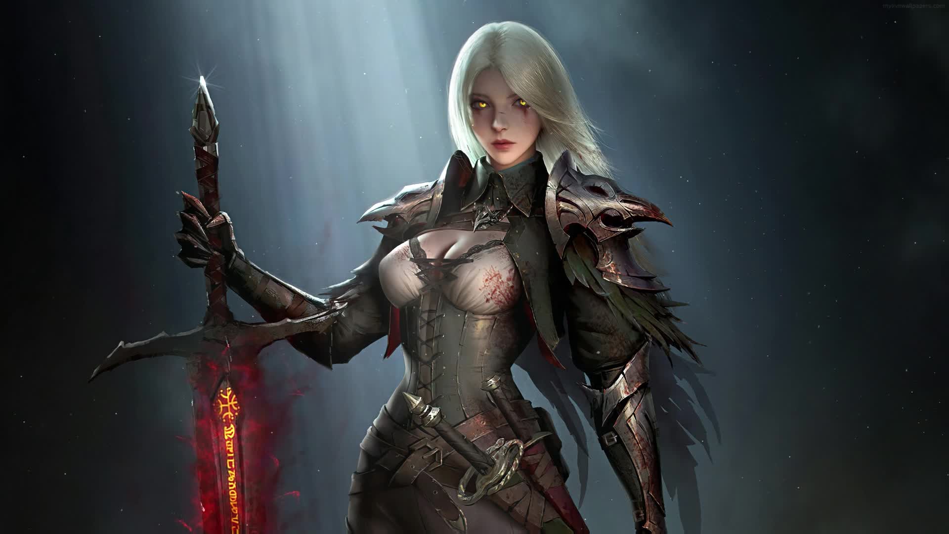 PC Dhampir Warrior Live Wallpaper Free