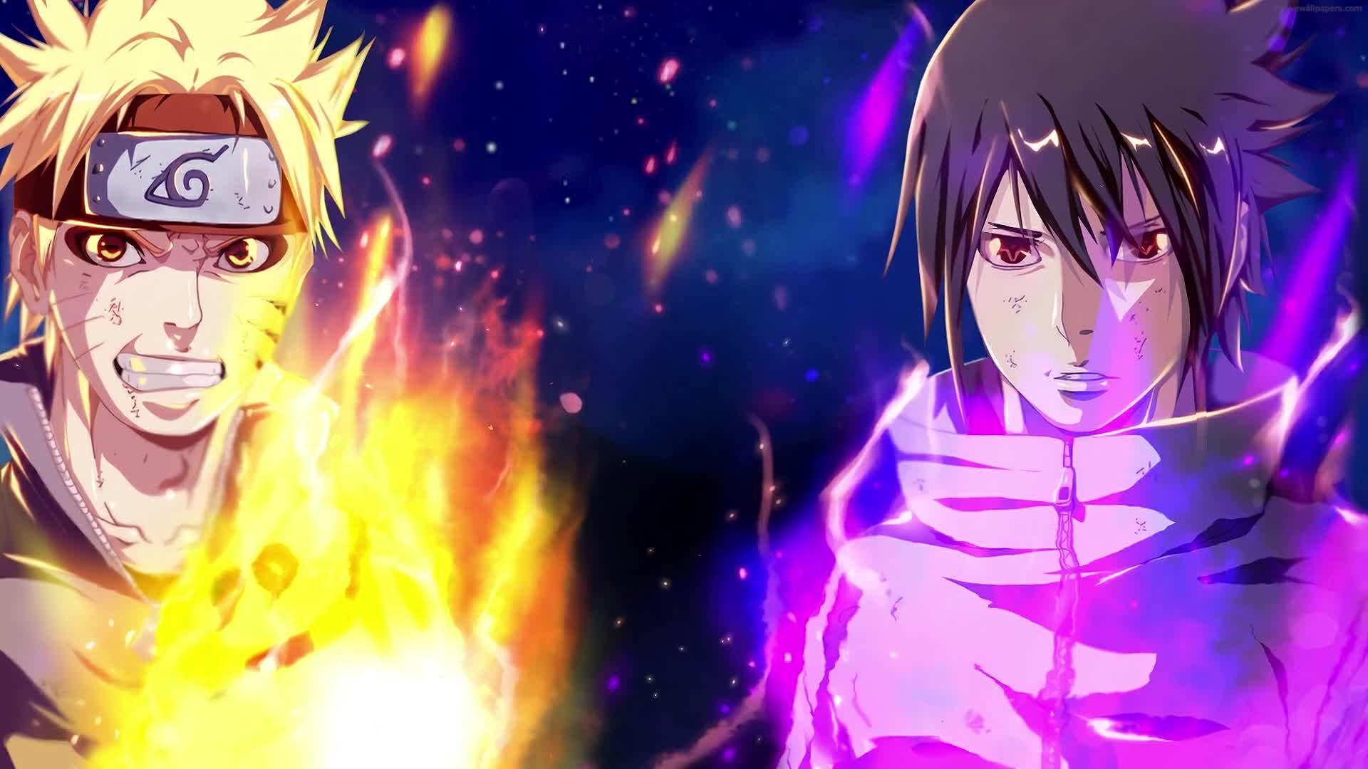 PC Naruto and Sasuke 1 Live Wallpaper Free