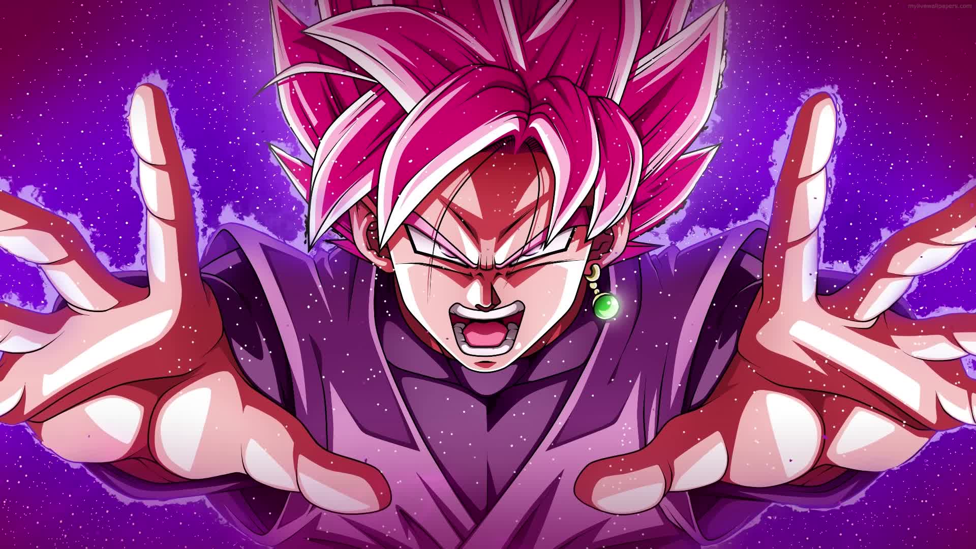 PC Super Saiyan Rose Live Wallpaper Free
