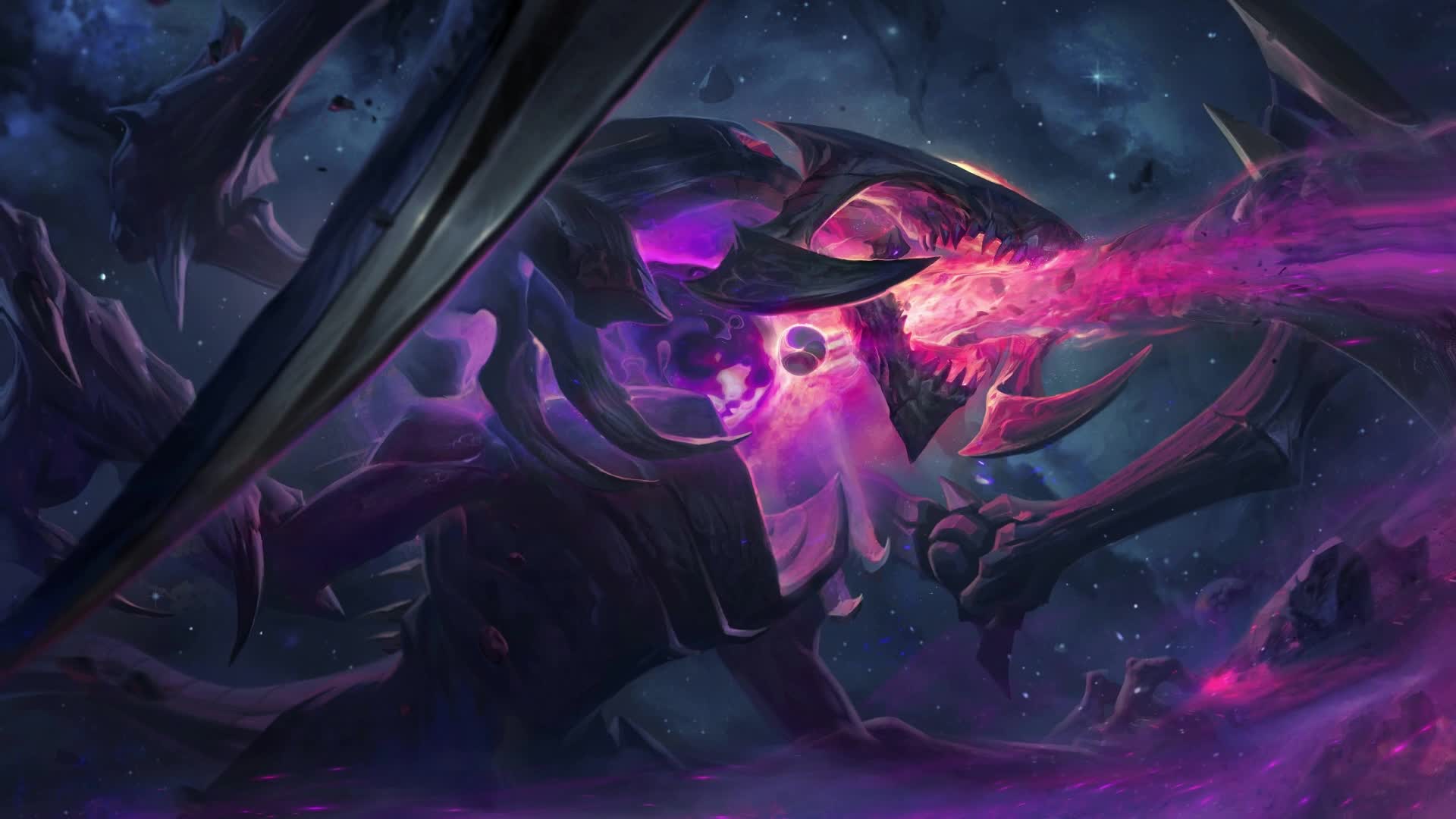 PC Dark Star ChoGath LOL Live Wallpaper Free