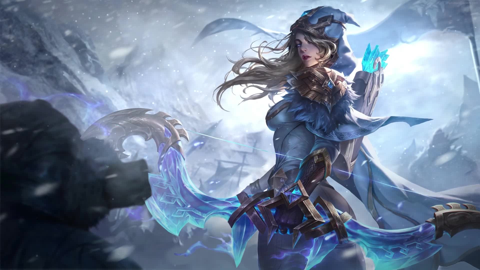 PC Ashe Freljord LOL Live Wallpaper Free