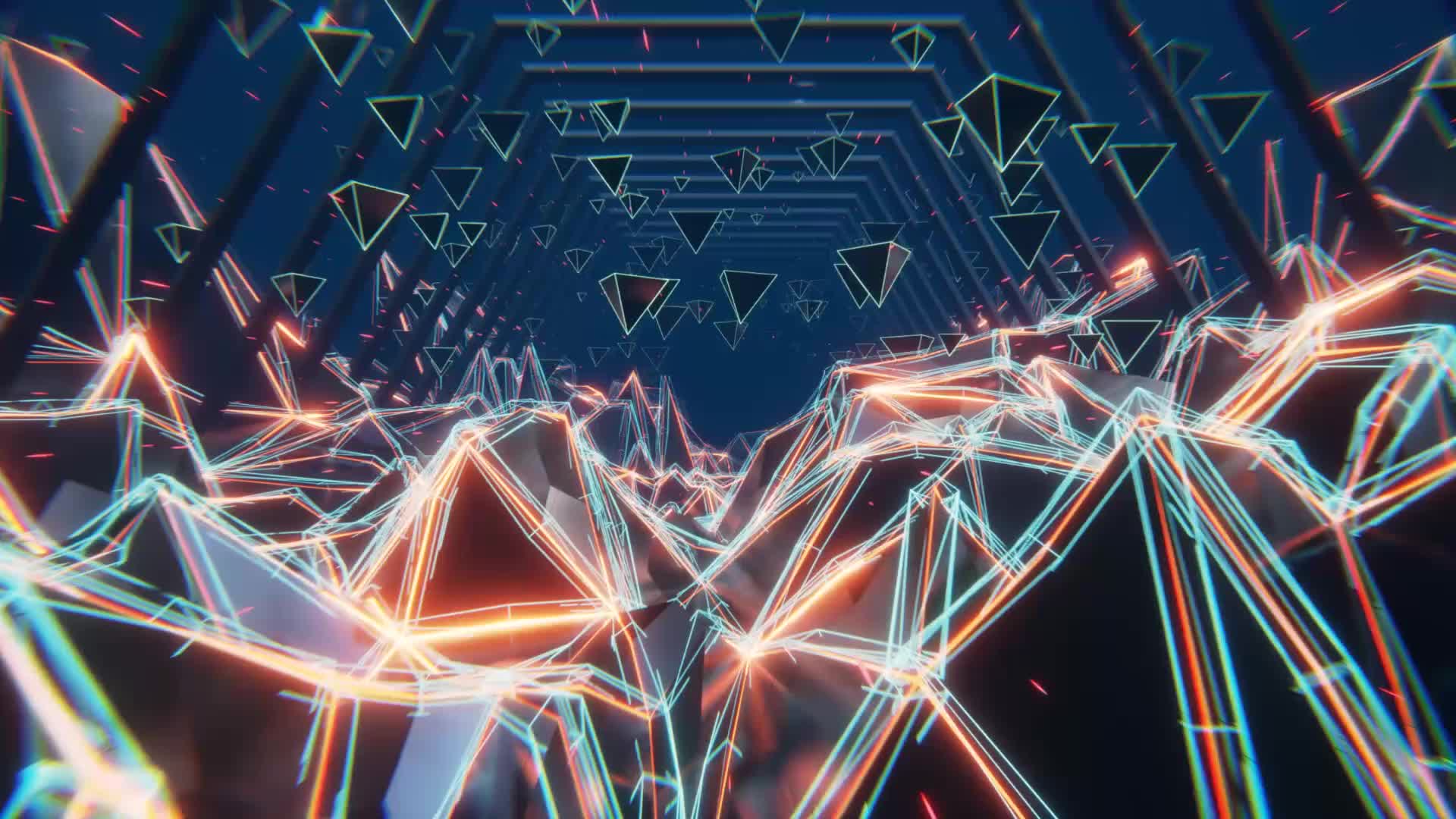 PC Retro Tunnel Live Wallpaper Free