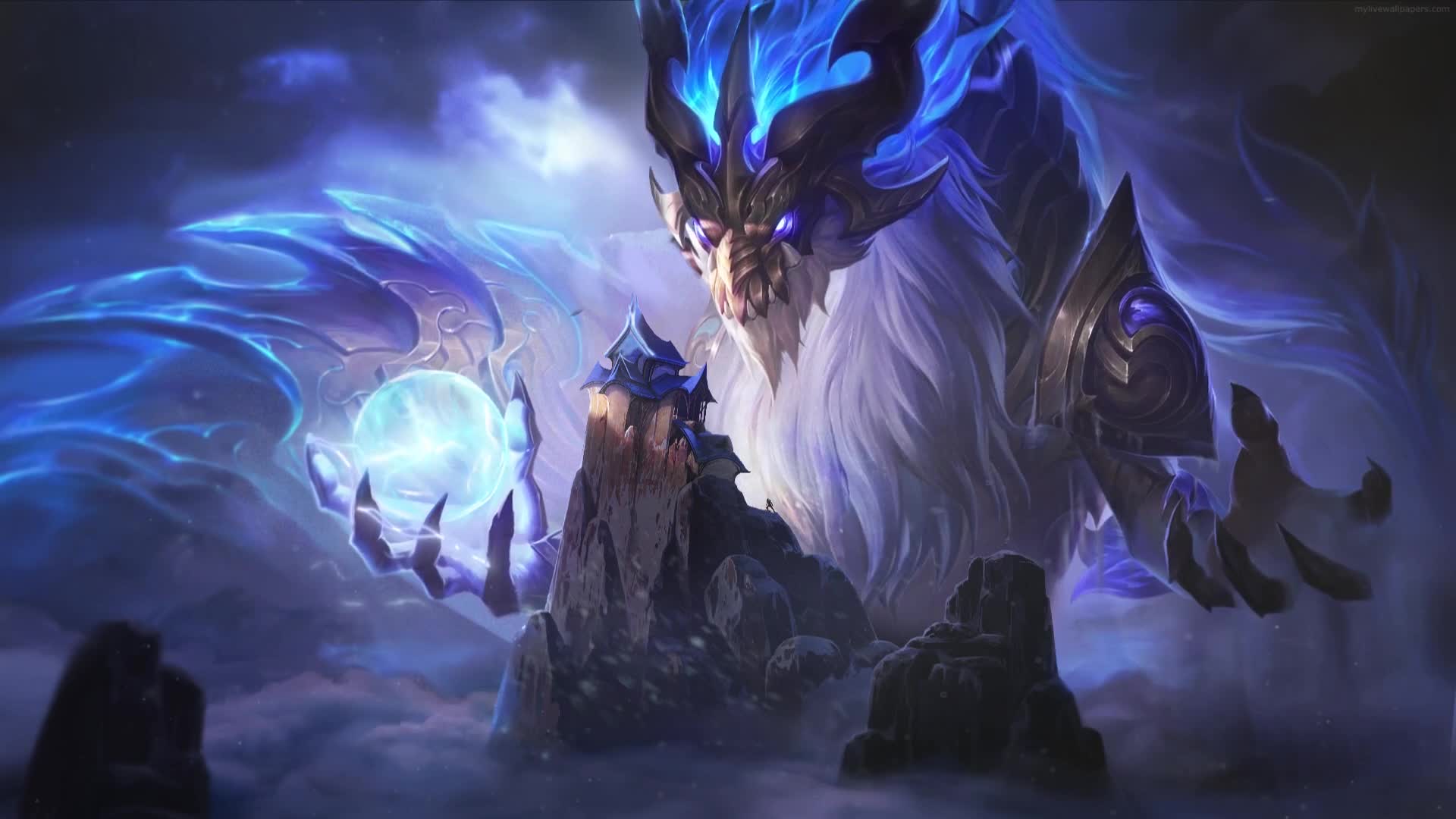PC Storm Dragon Aurelion Sol Live Wallpaper Free