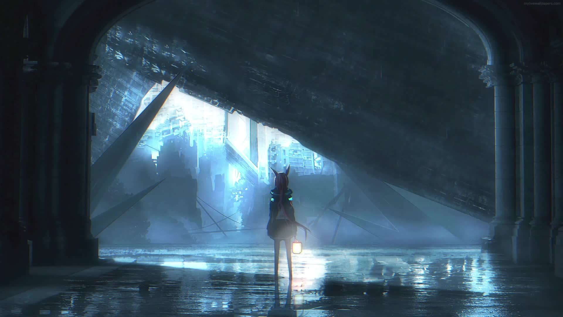 PC Rain Arknights Live Wallpaper Free