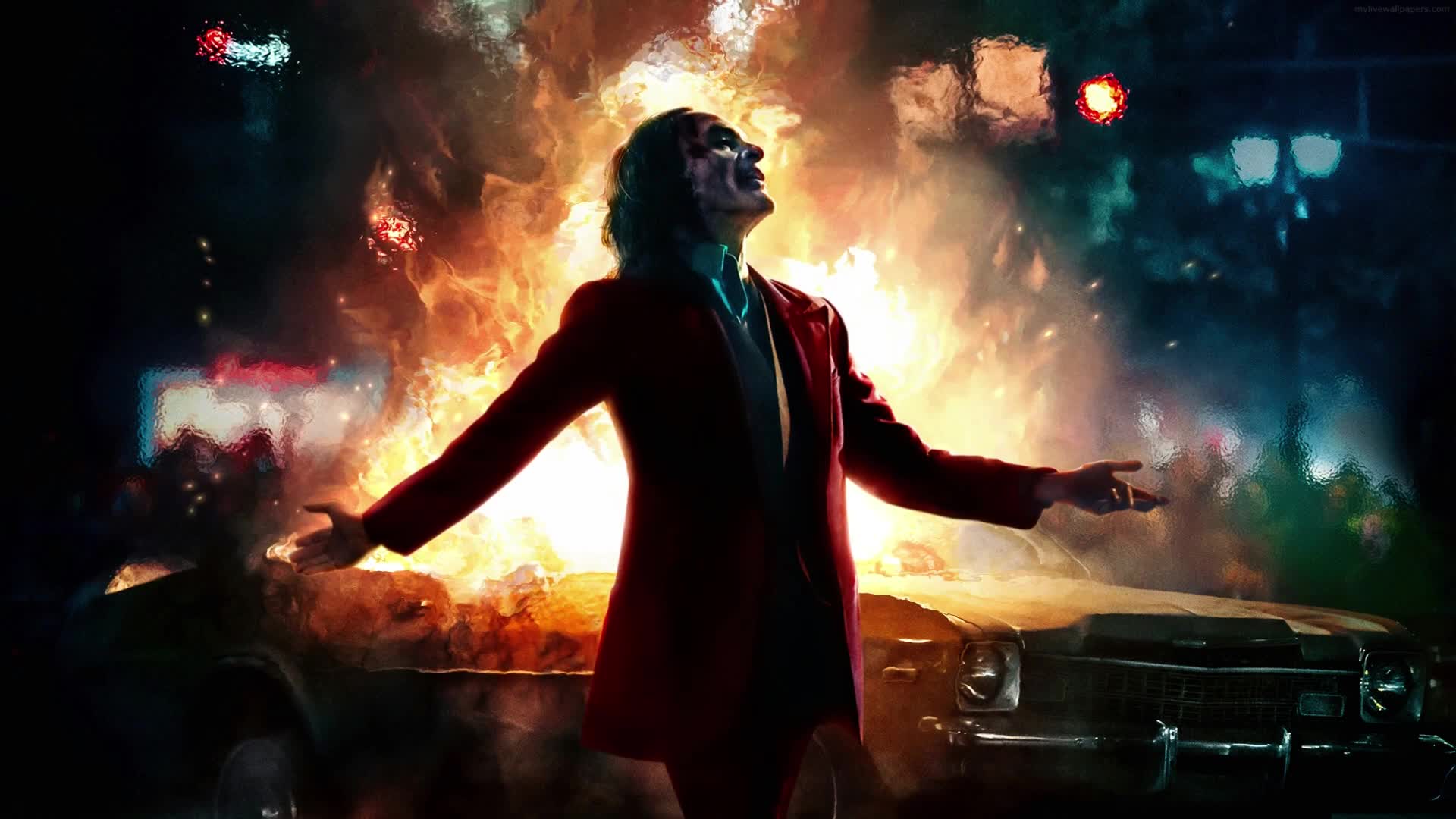 PC Flames Joker Live Wallpaper Free