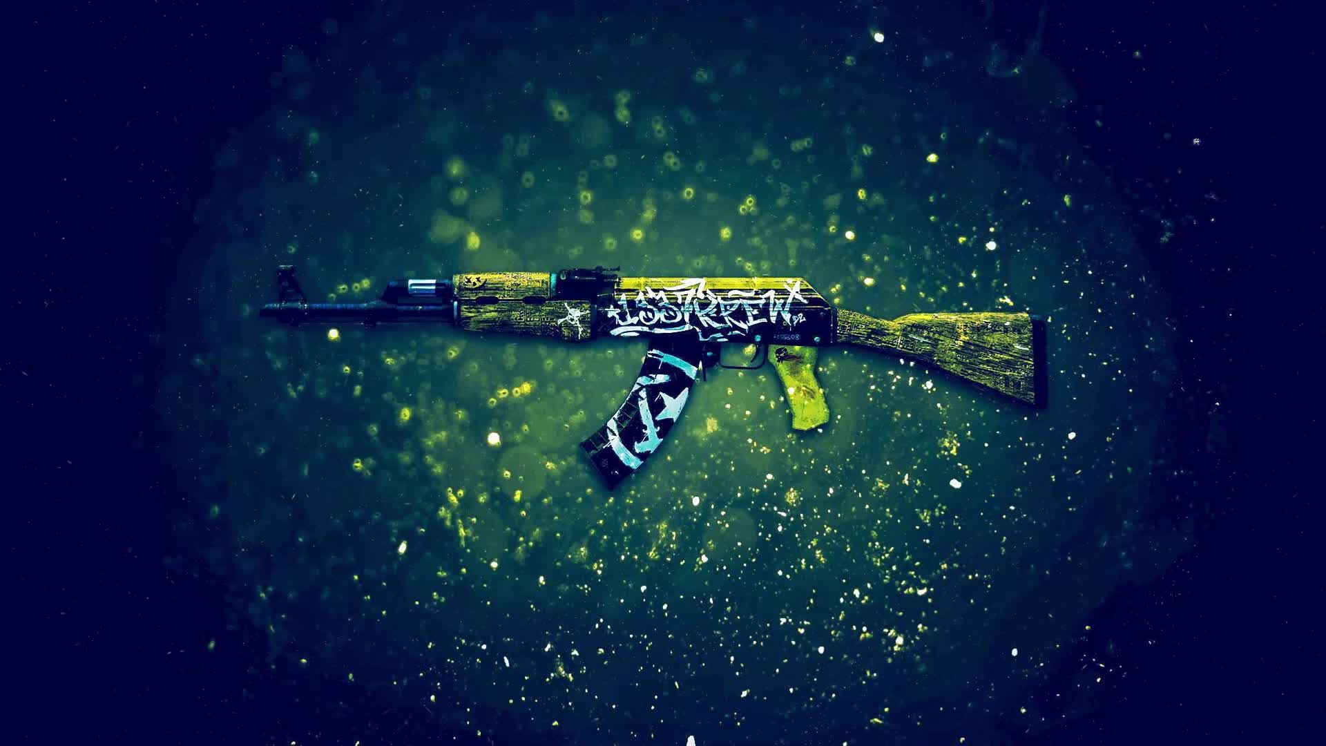 PC AK 47 Wasteland Rebel Live Wallpaper Free