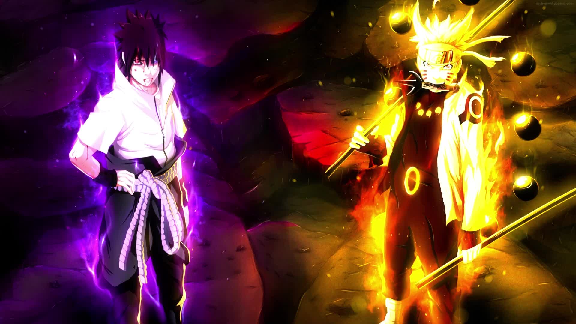 PC Naruto and Sasuke Live Wallpaper Free