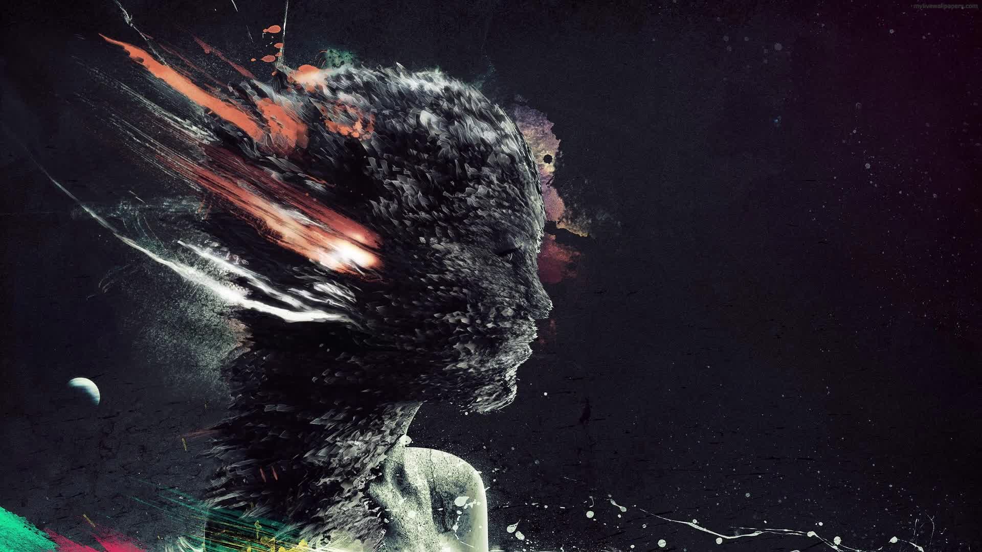 PC Abstract Human Live Wallpaper Free