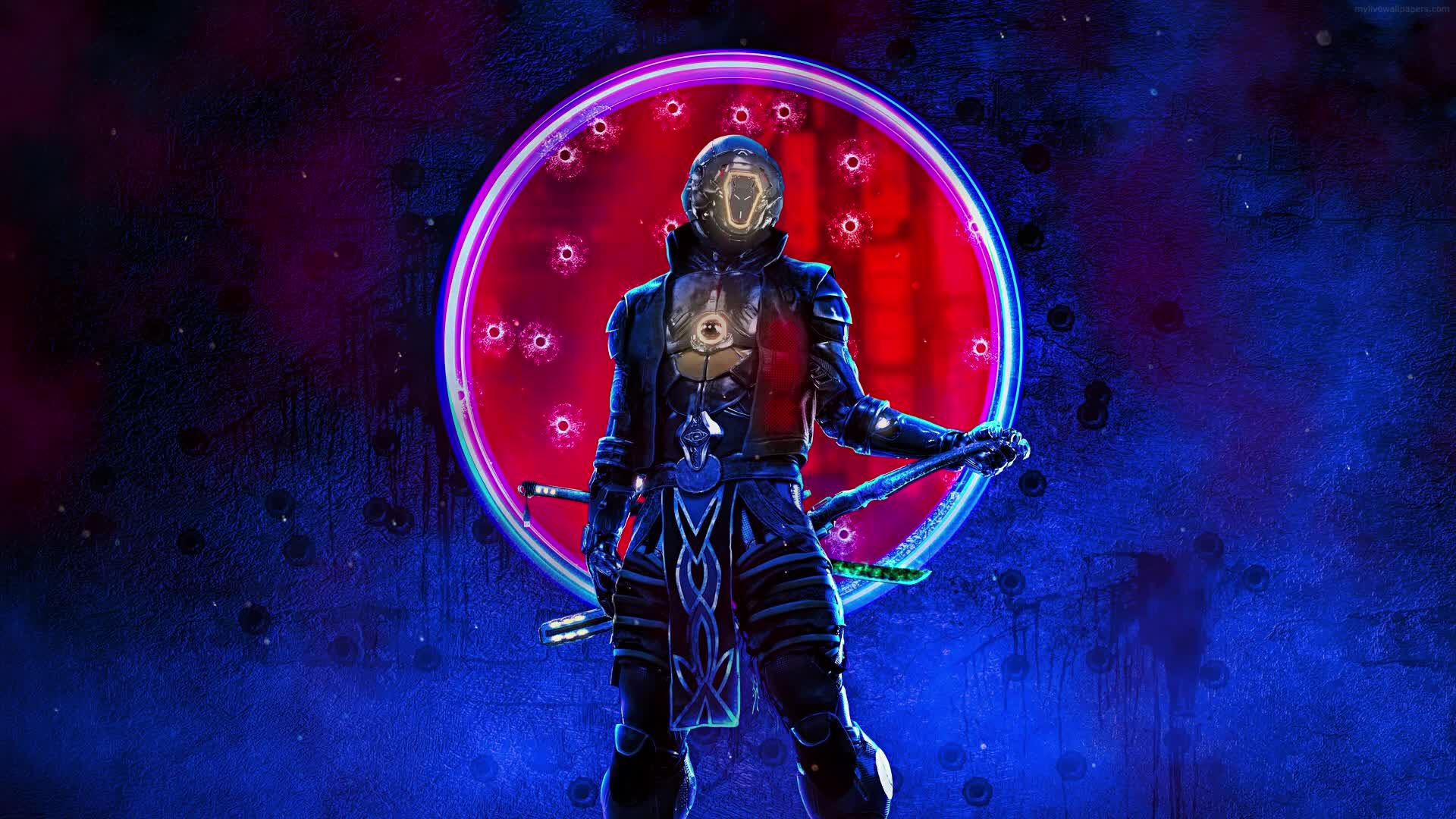 PC Cyberpunk Samurai Warrior Live Wallpaper Free