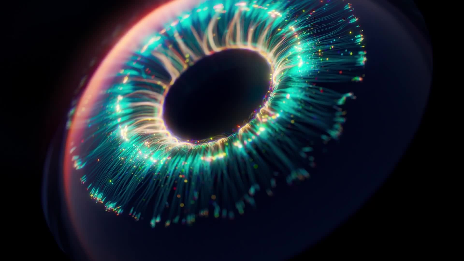 PC Floating Iris Live Wallpaper Free