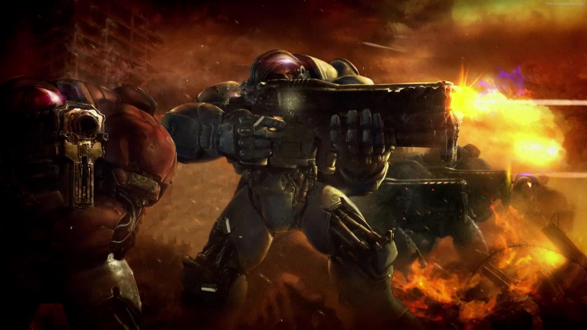 PC Marine StarCraft Live Wallpaper Free