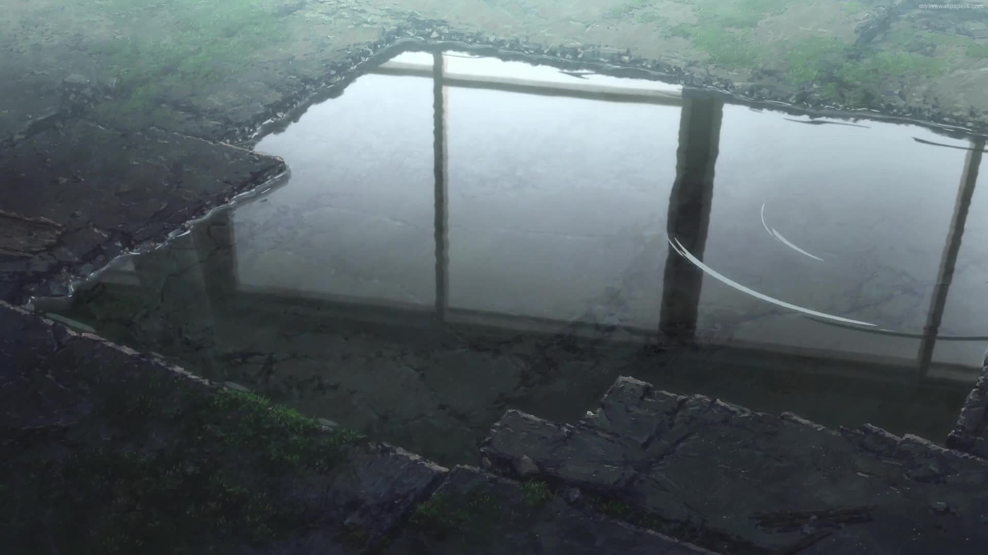 PC Anime Puddle Live Wallpaper Free