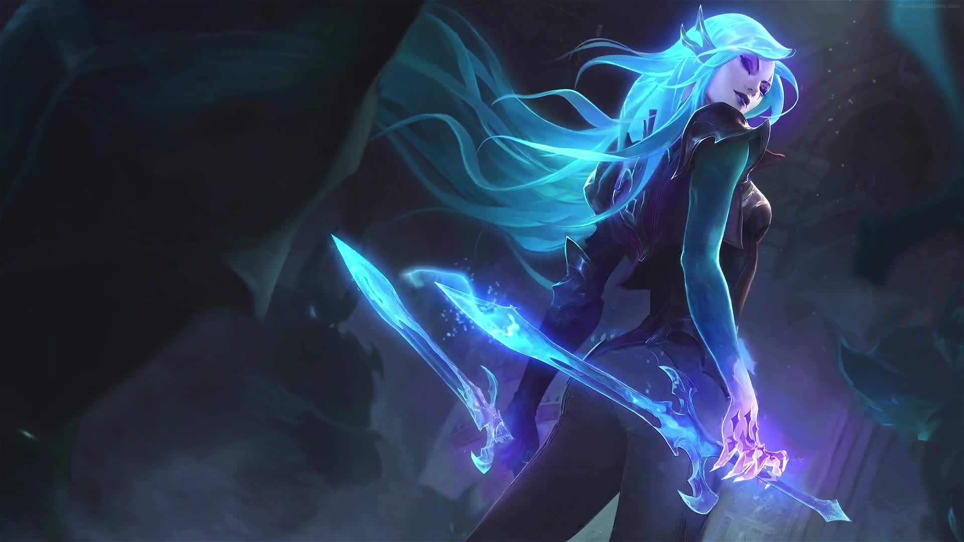 PC Death Sworn Katarina LoL 1 Live Wallpaper Free