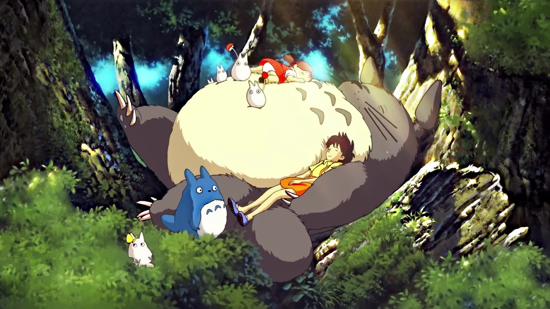 PC Nap Time Totoro Live Wallpaper Free