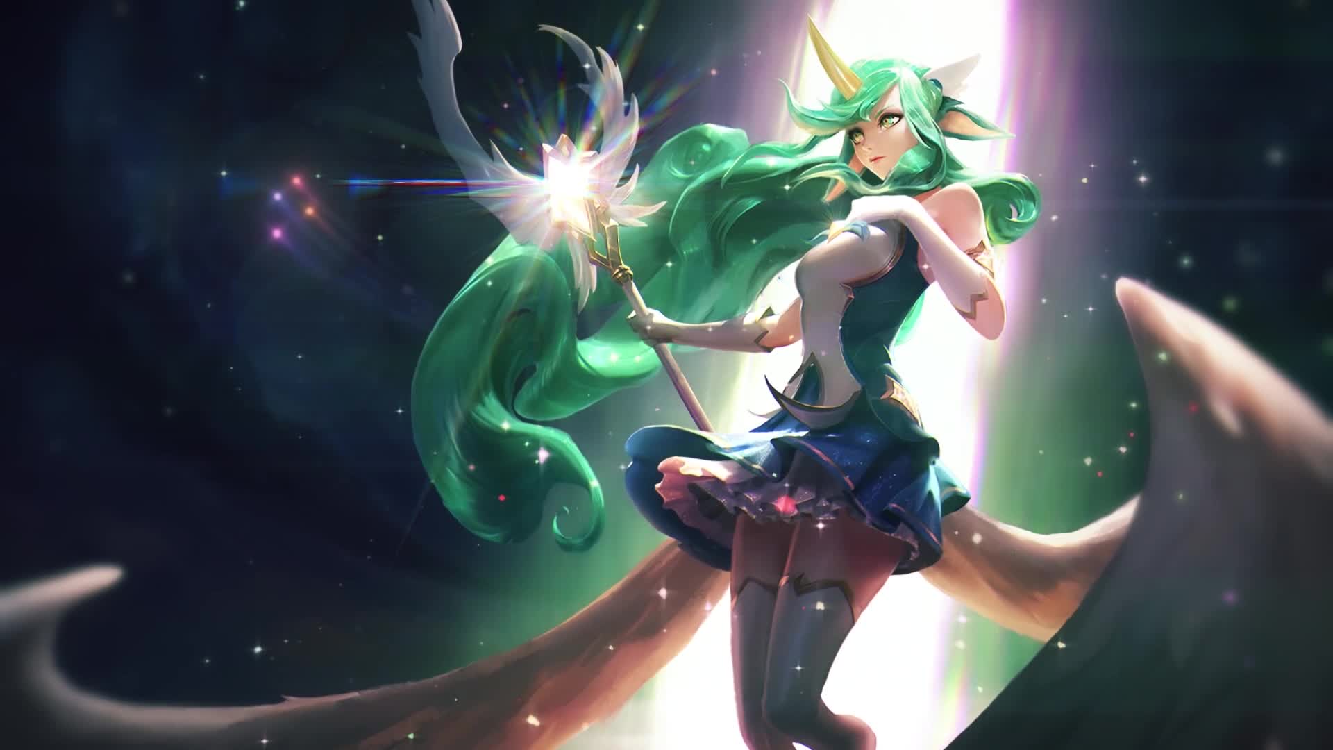 PC Star Guardian Soraka LOL Live Wallpaper Free