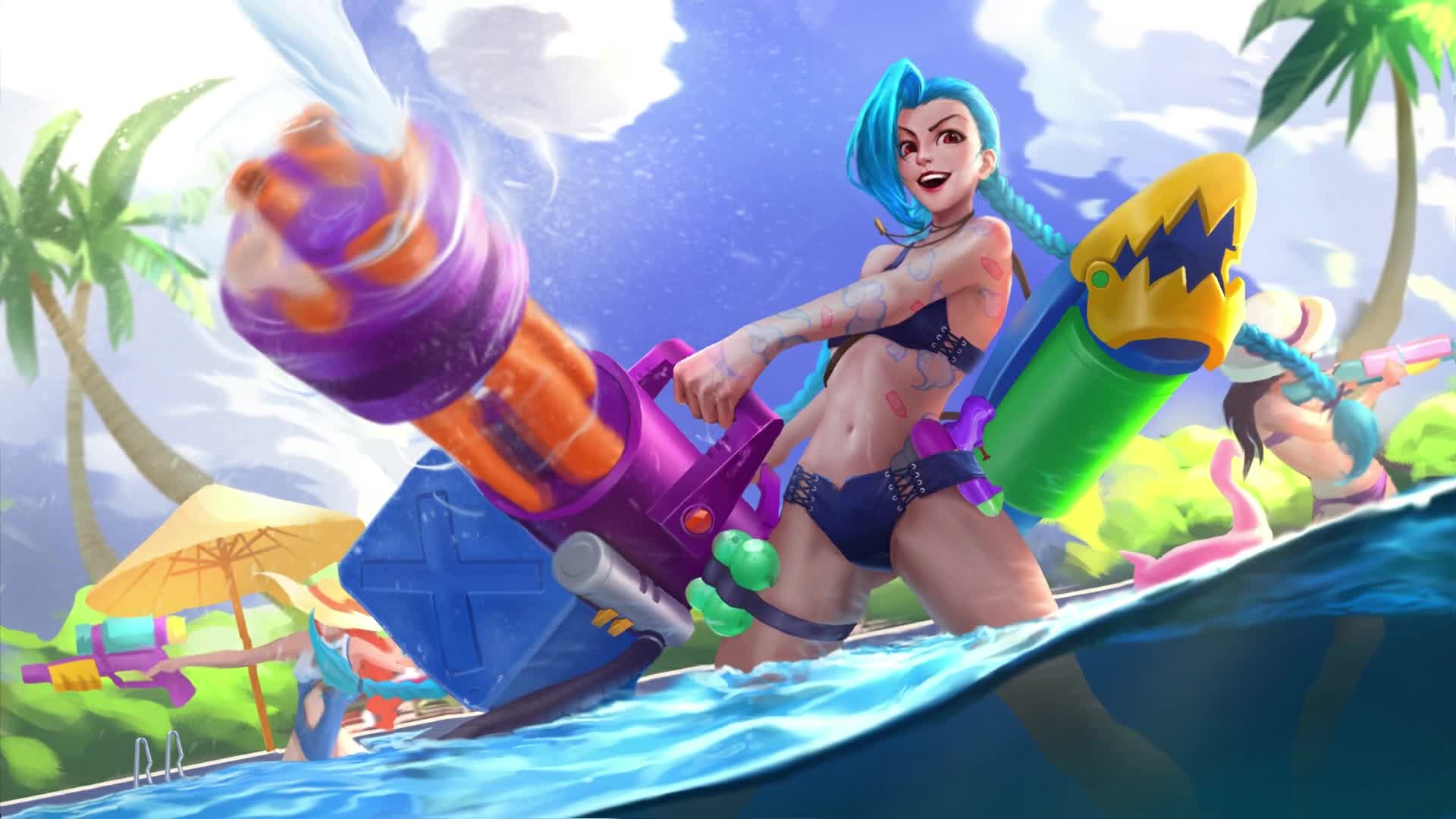 PC Pool Party Jinx Live Wallpaper Free
