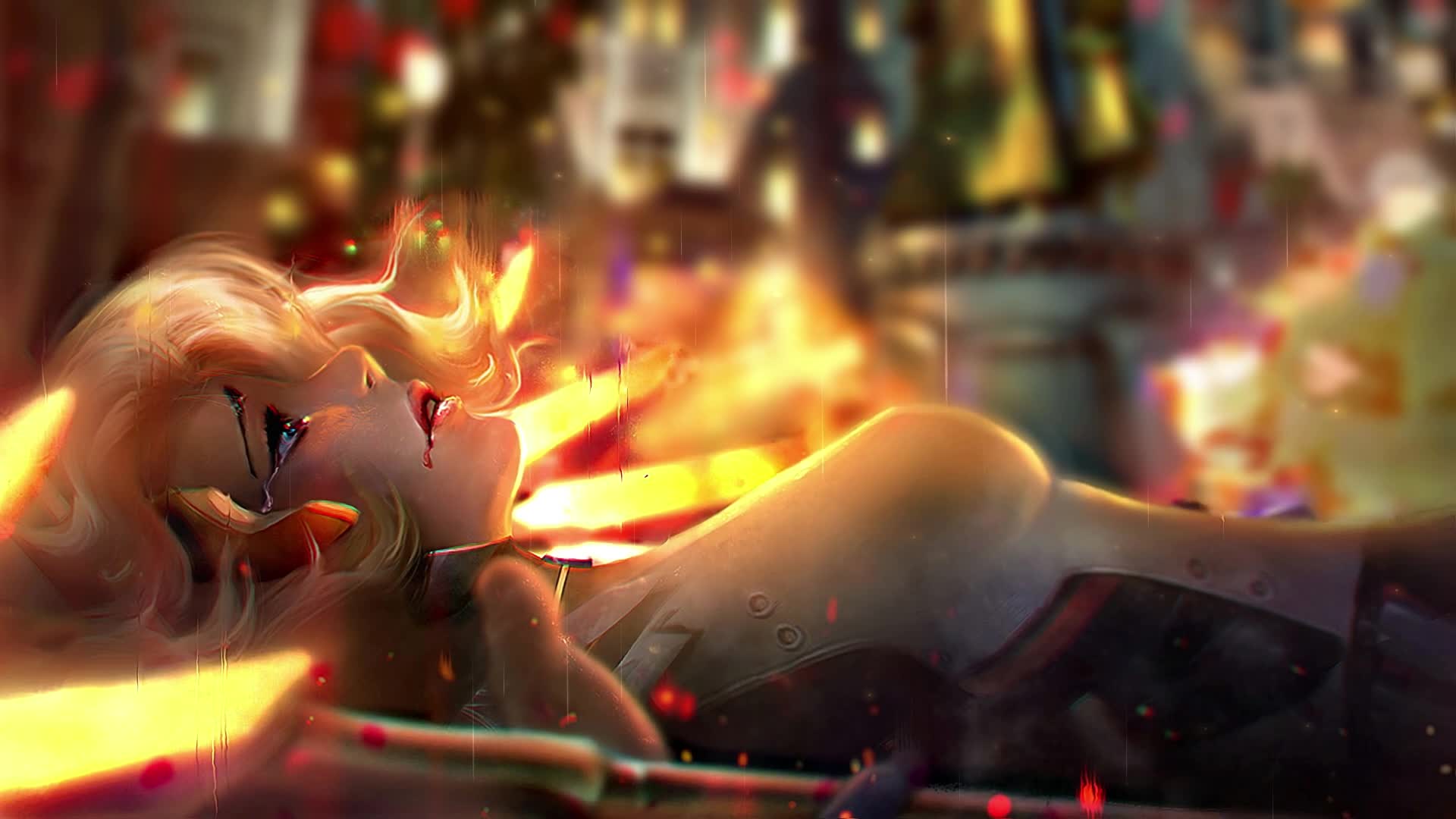 PC Mercy Sacrifice Overwatch Live Wallpaper Free