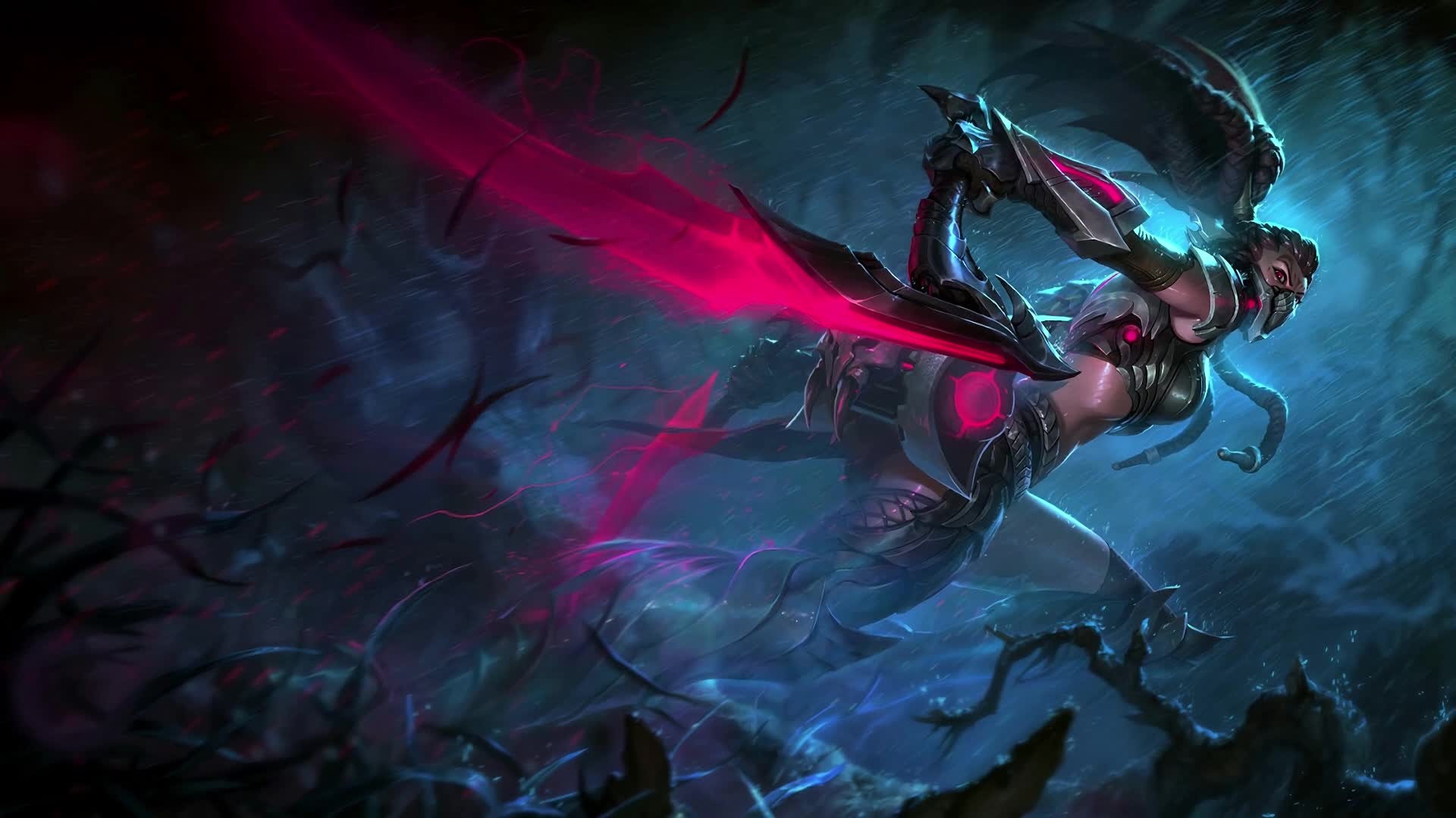PC Headhunter Akali LOL Live Wallpaper Free