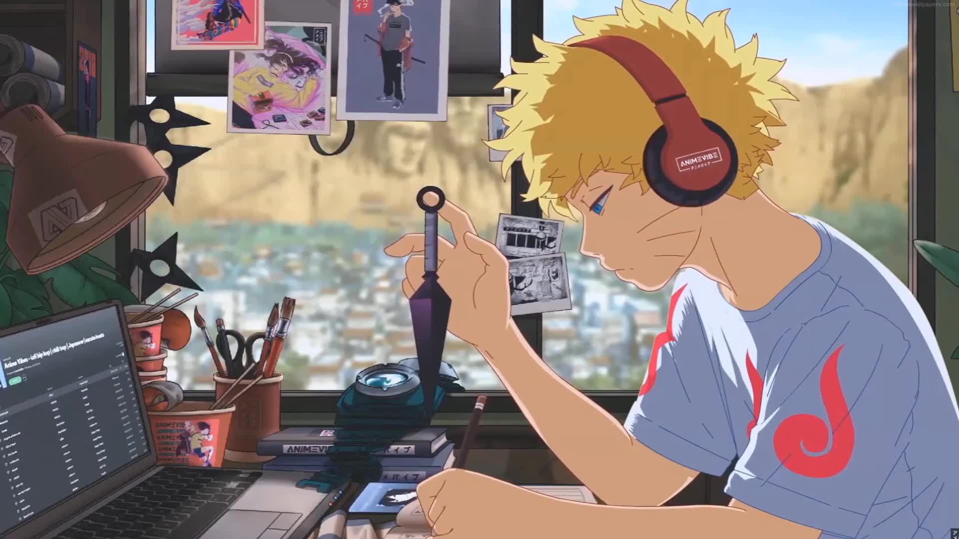 PC Naruto Homework Live Wallpaper Free