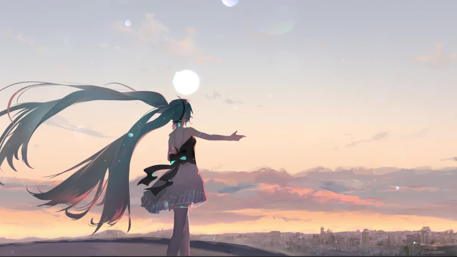 PC Bokeh Hatsune Miku Live Wallpaper Free
