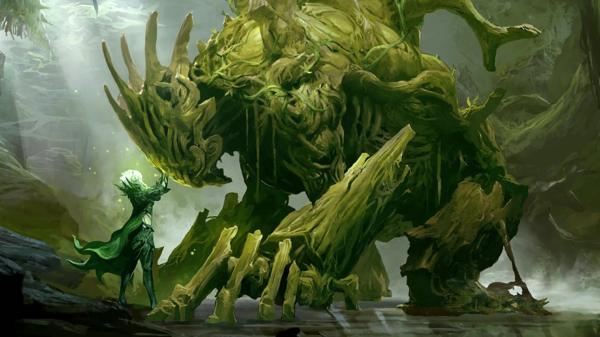 PC Swamp Beast Live Wallpaper Free