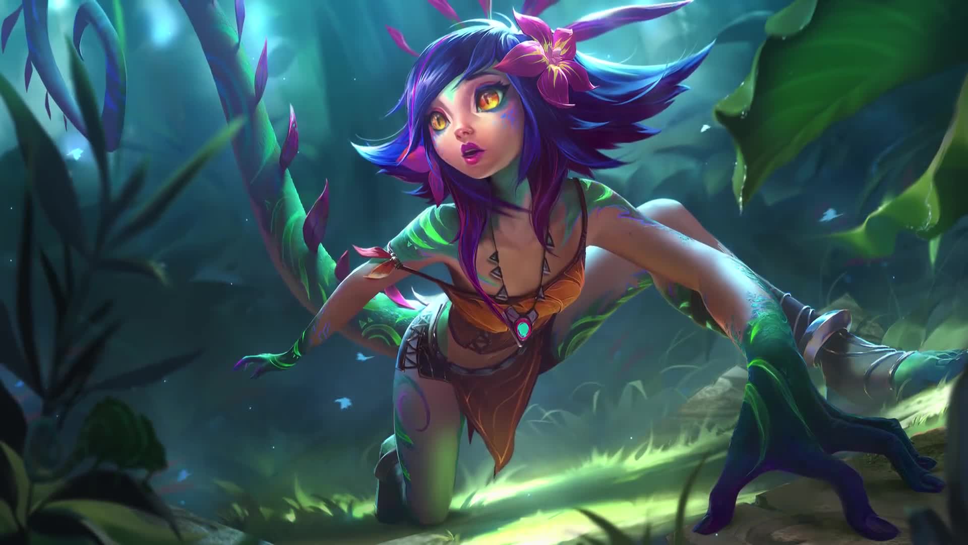 PC Neeko Curious Chameleon Live Wallpaper Free