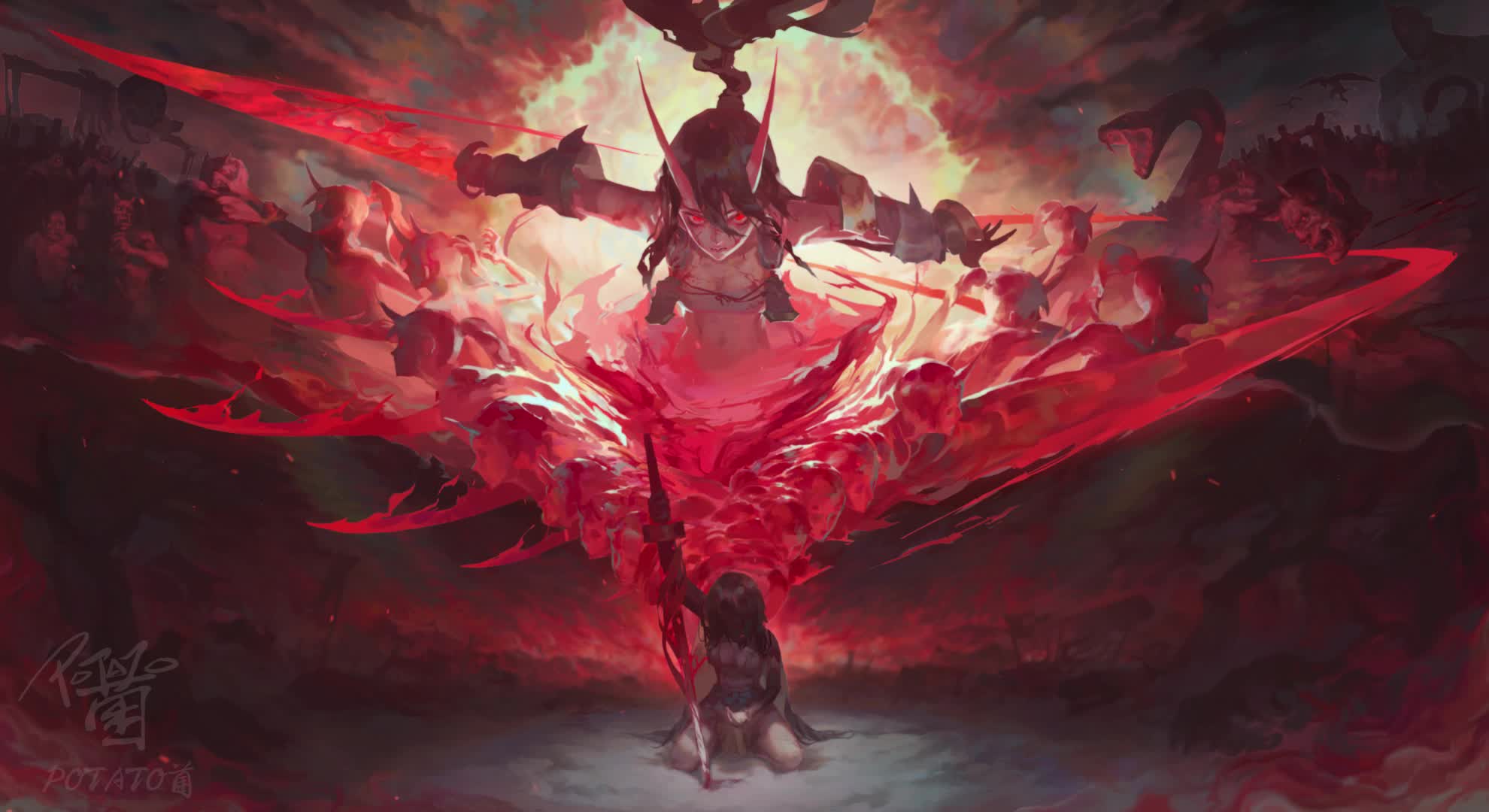 PC Devil Girl Live Wallpaper Free