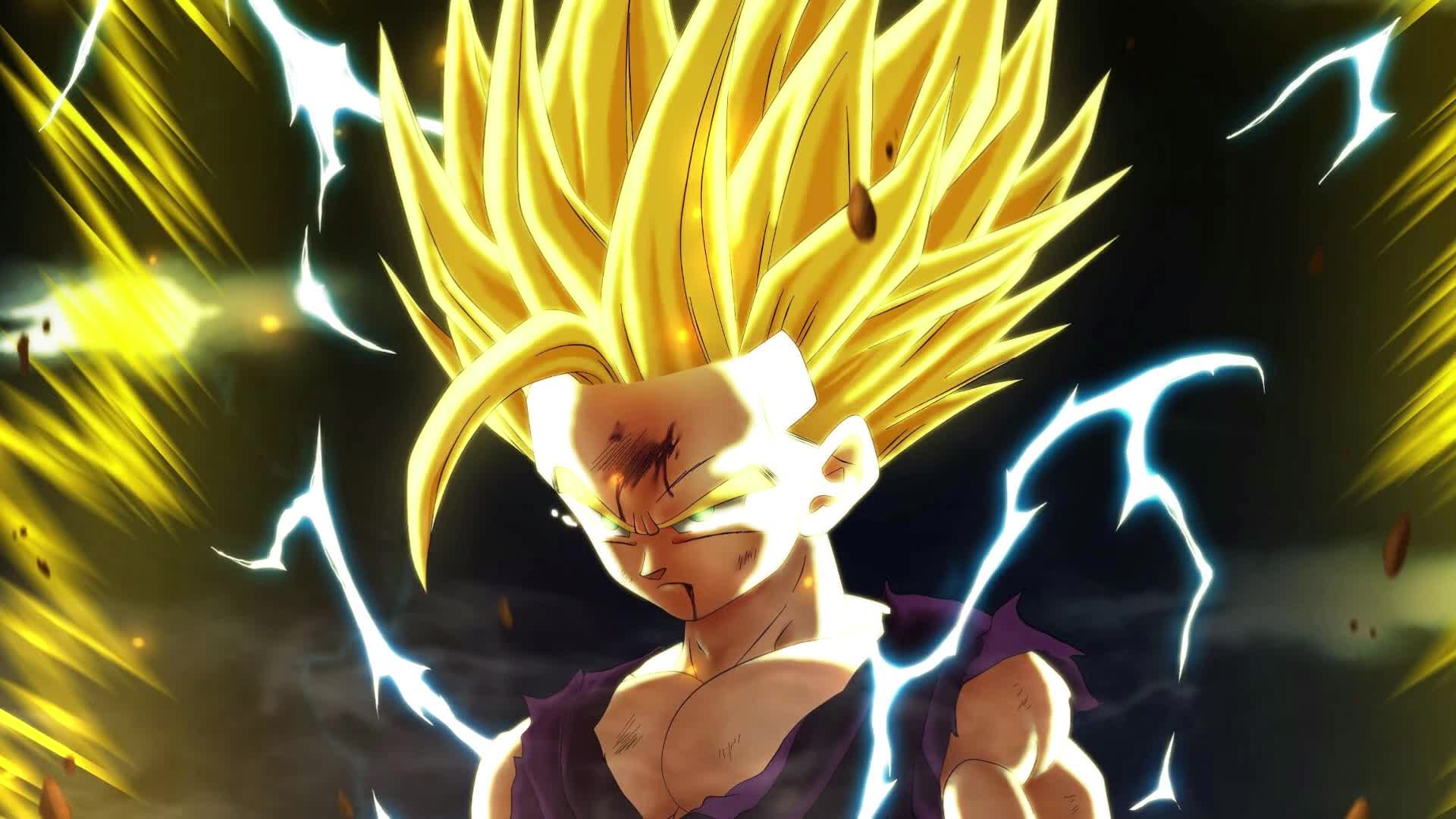 PC Super Saiyan Gohan Live Wallpaper Free
