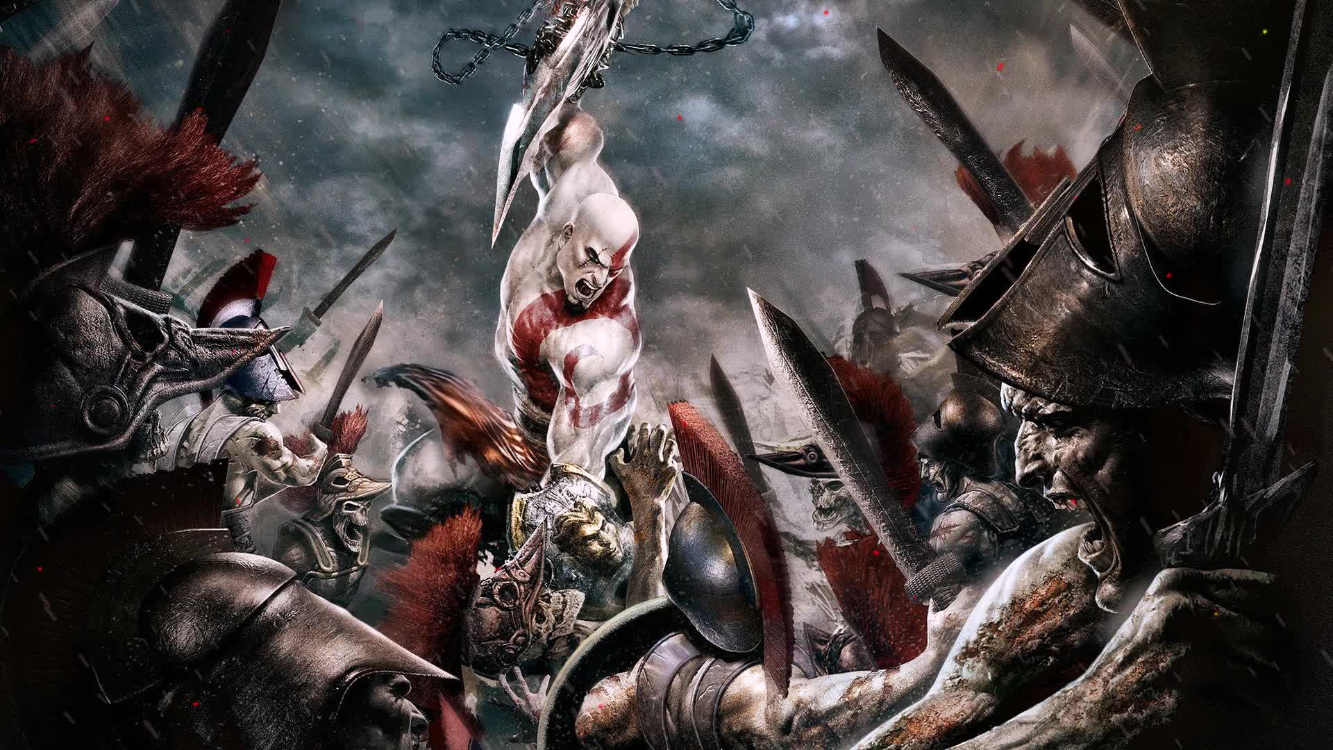 PC Battle Rain GOW Live Wallpaper Free