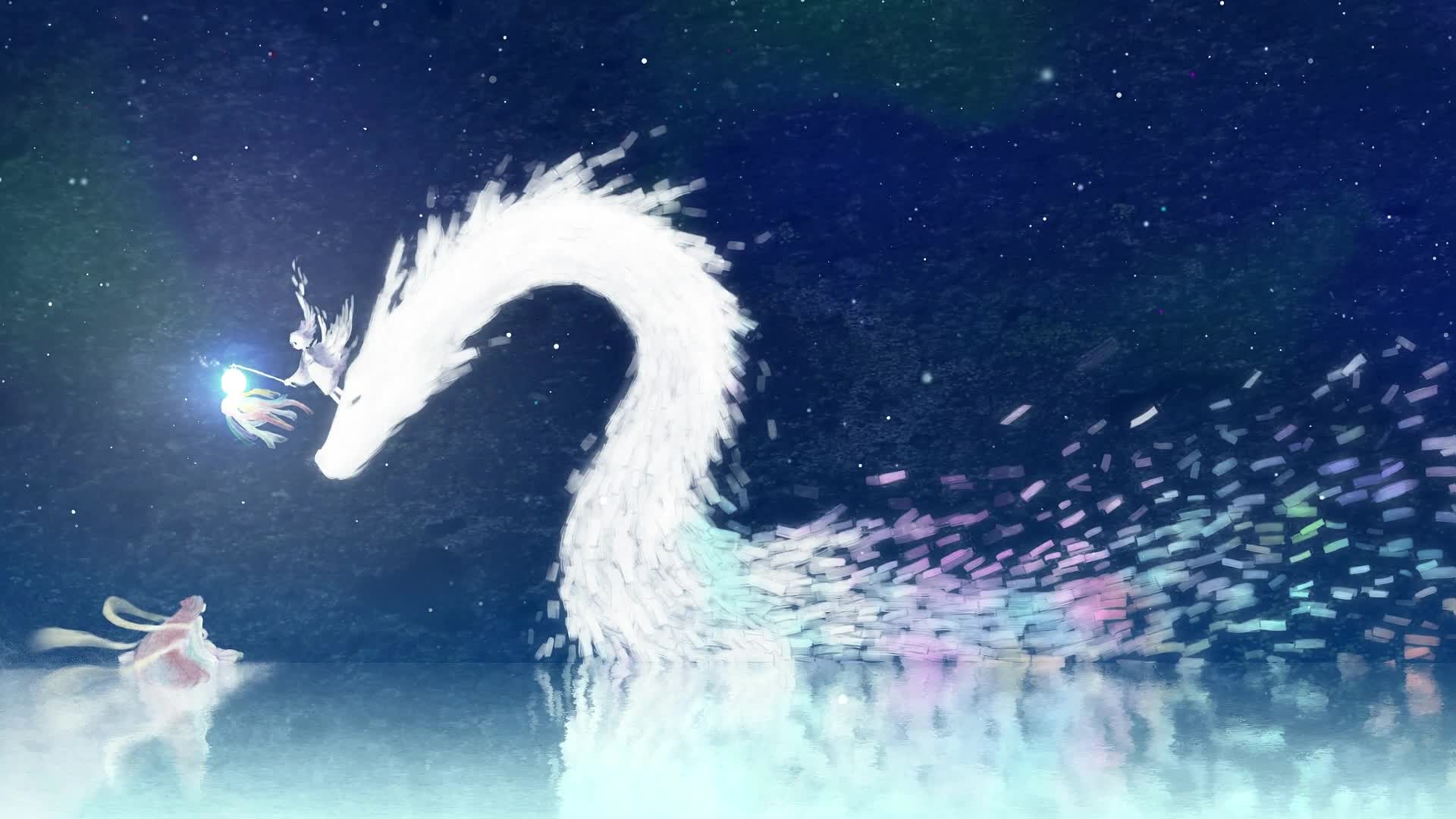 PC Paper Dragon Live Wallpaper Free