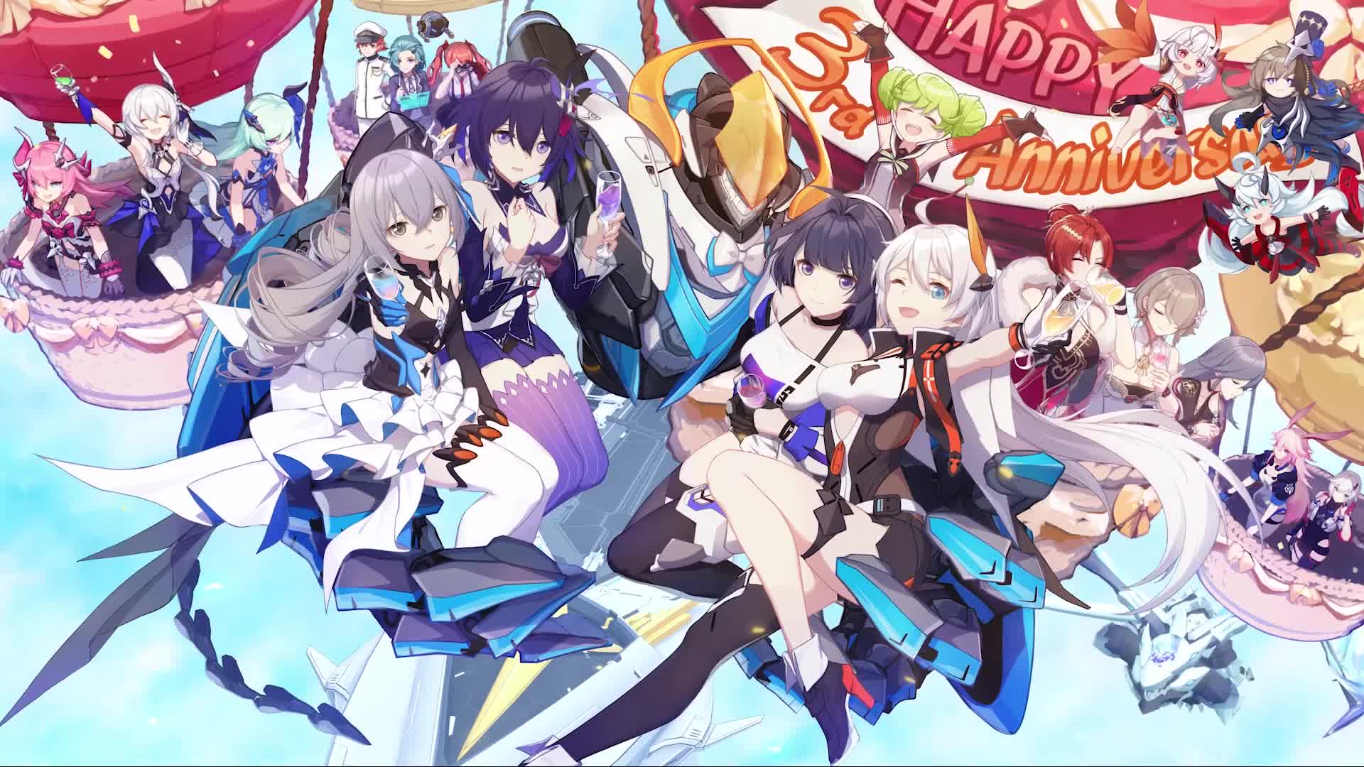 PC Honkai Impact 3rd Anniversary Live Wallpaper Free