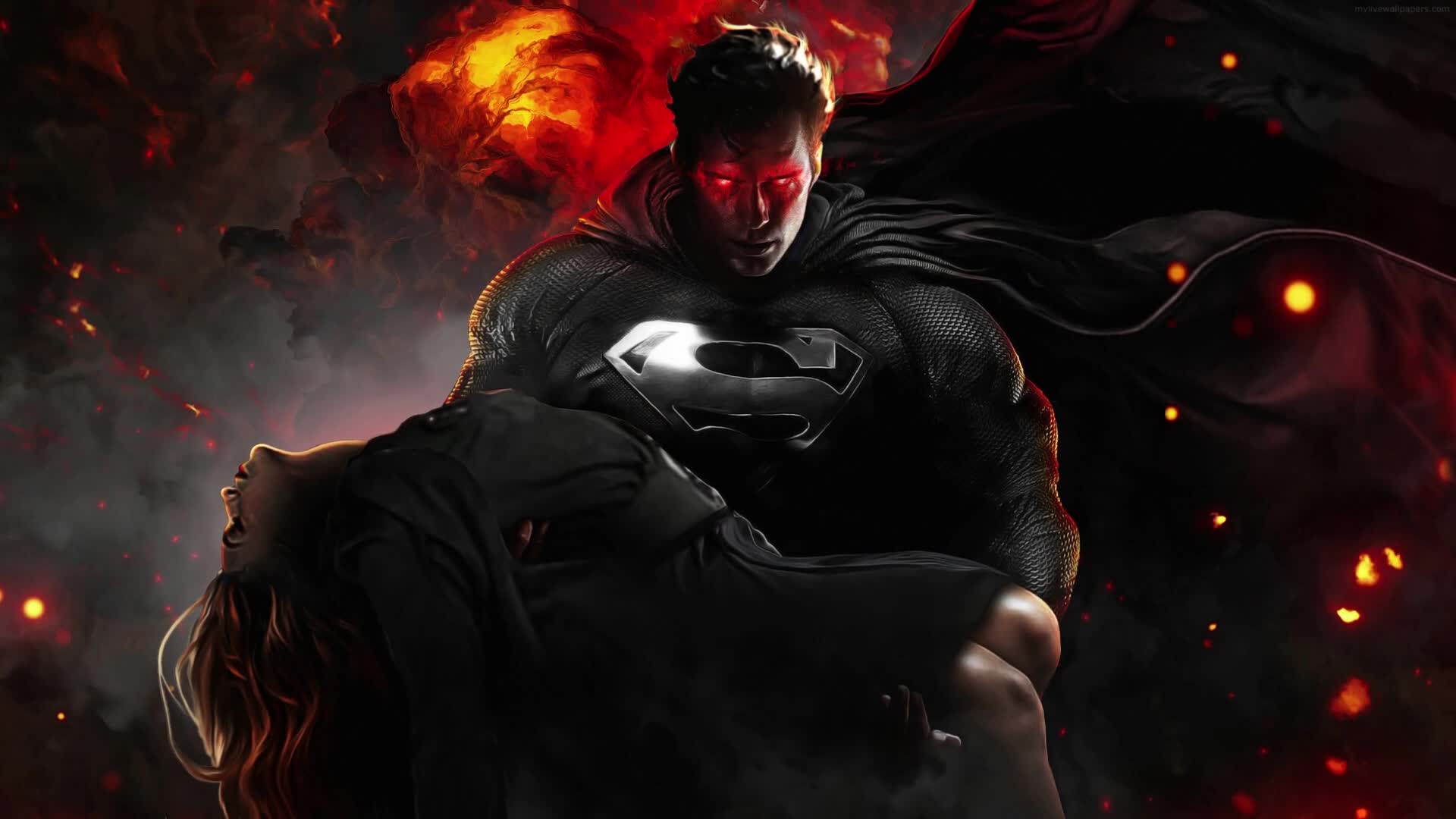 PC Dark Superman Live Wallpaper Free