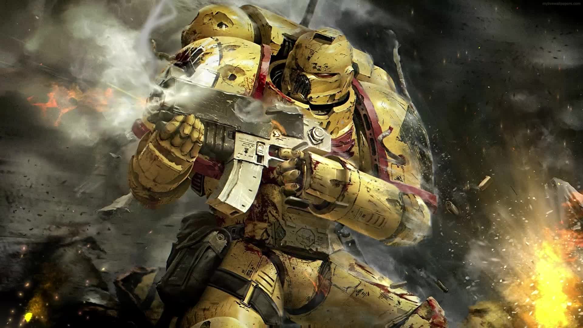 PC Space Marine Warhammer 40K Live Wallpaper Free