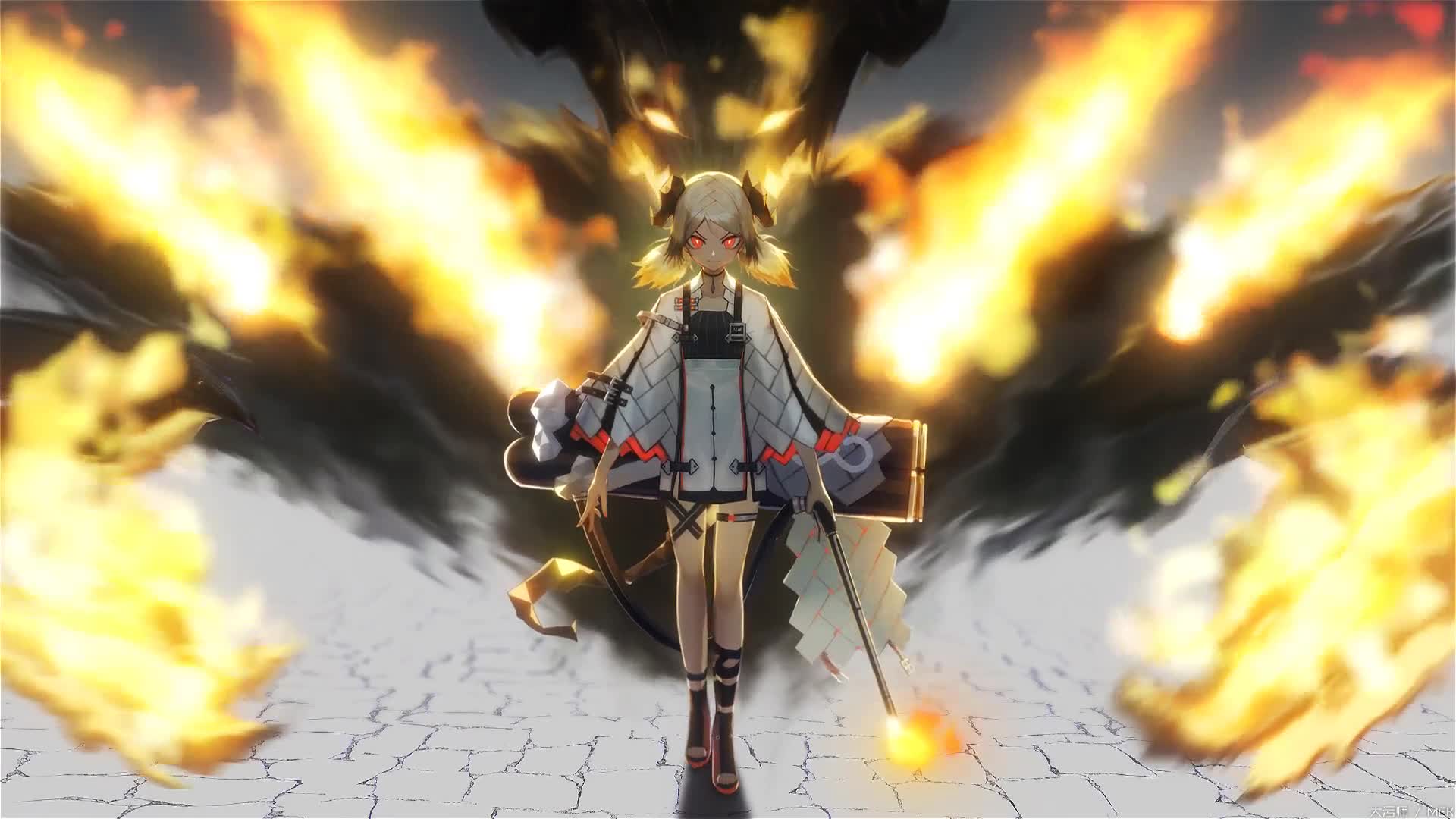 PC  Ifrit Arknights Live Wallpaper Free