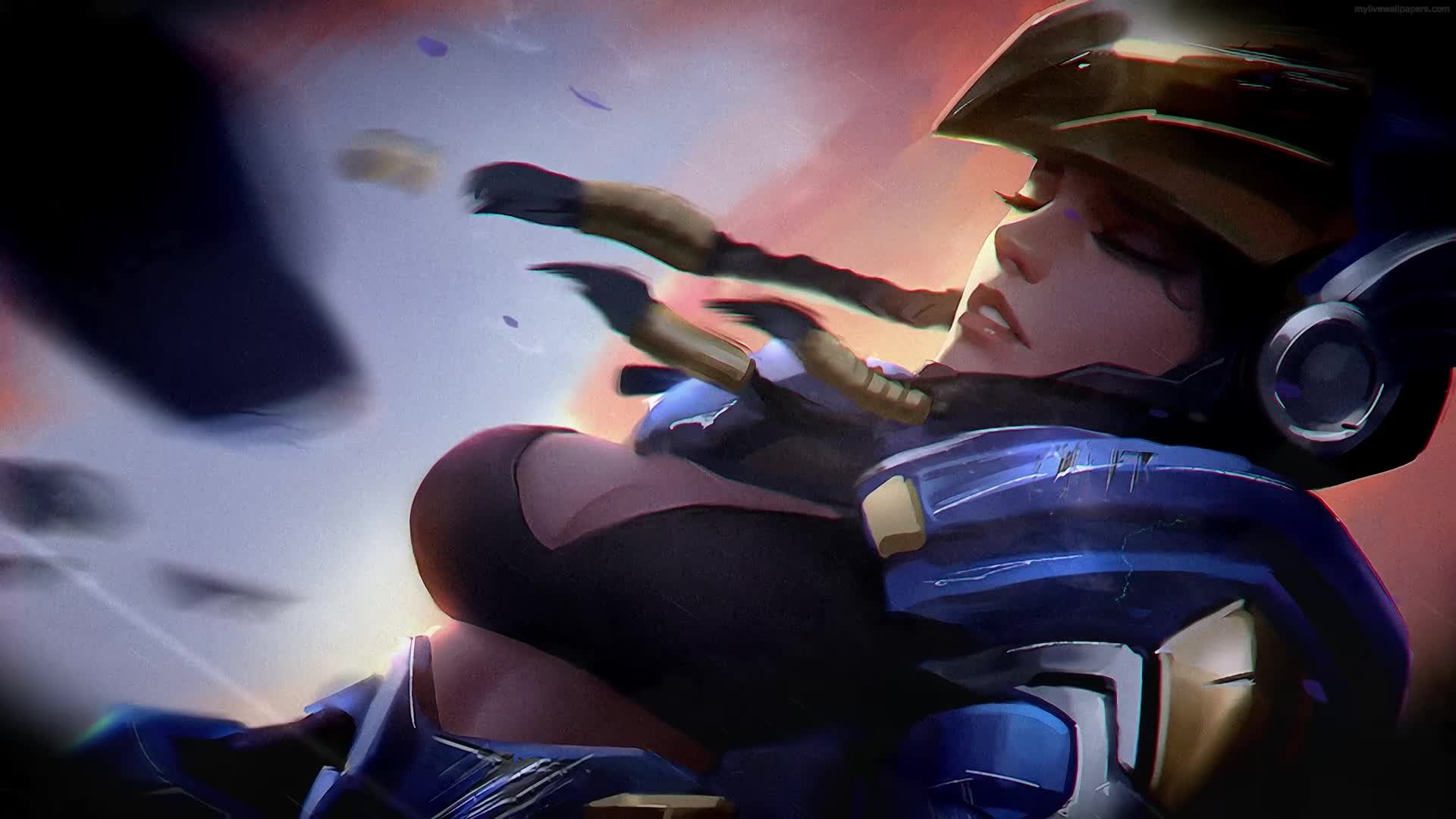 PC Pharah Overwatch Live Wallpaper Free