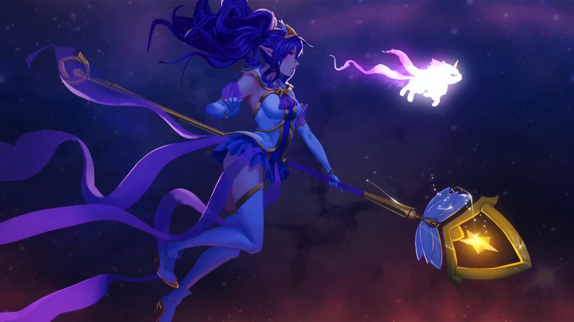 PC Janna Star Guardian LOL Live Wallpaper Free