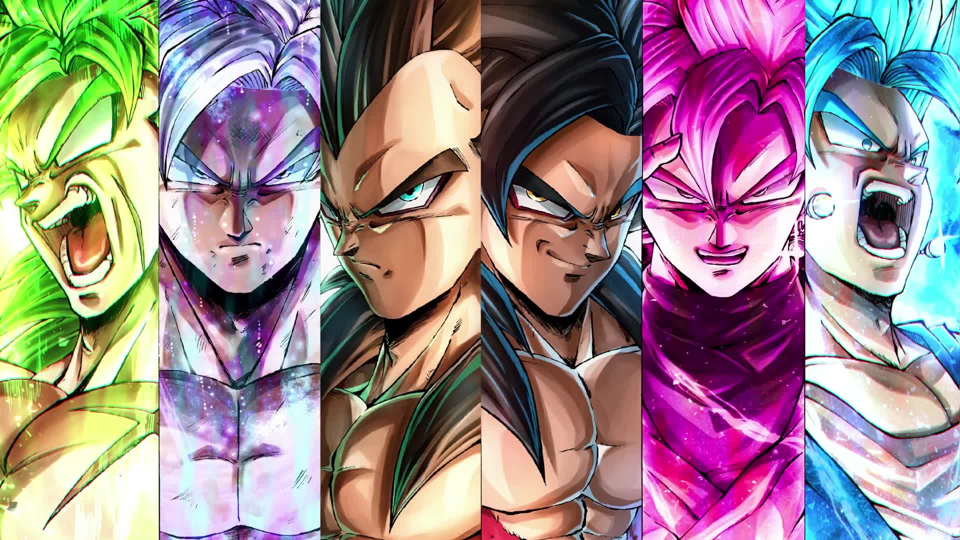 PC Dragon Ball Saiyans Live Wallpaper Free