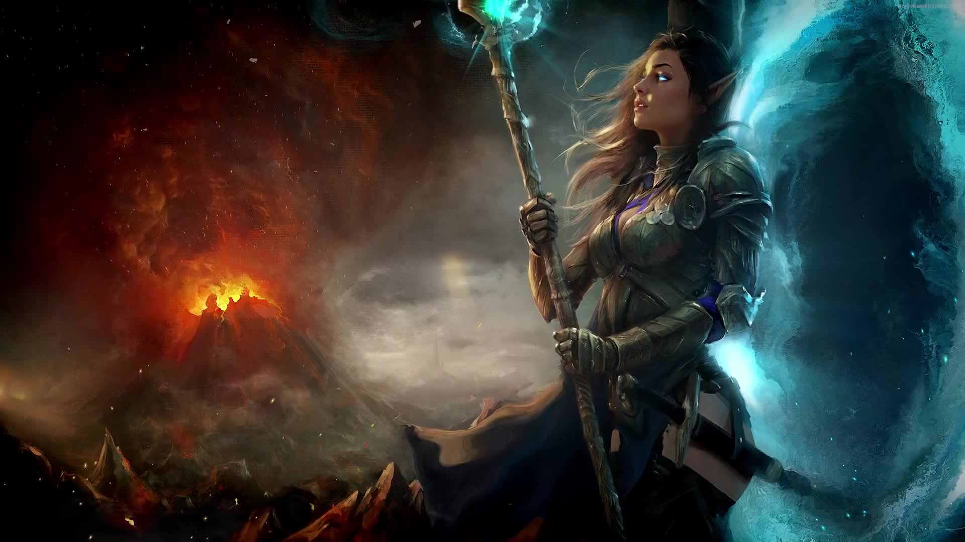 PC Elf Fantasy Girl Live Wallpaper Free