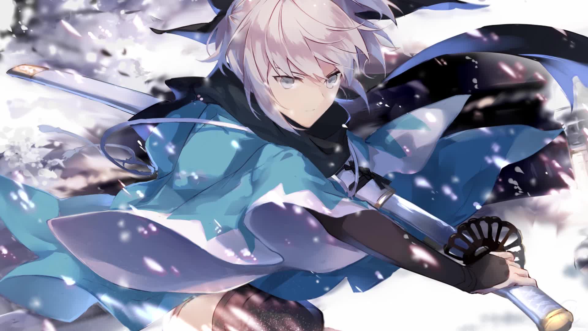 PC Okita Souji Fate Grand Order 1 Live Wallpaper Free