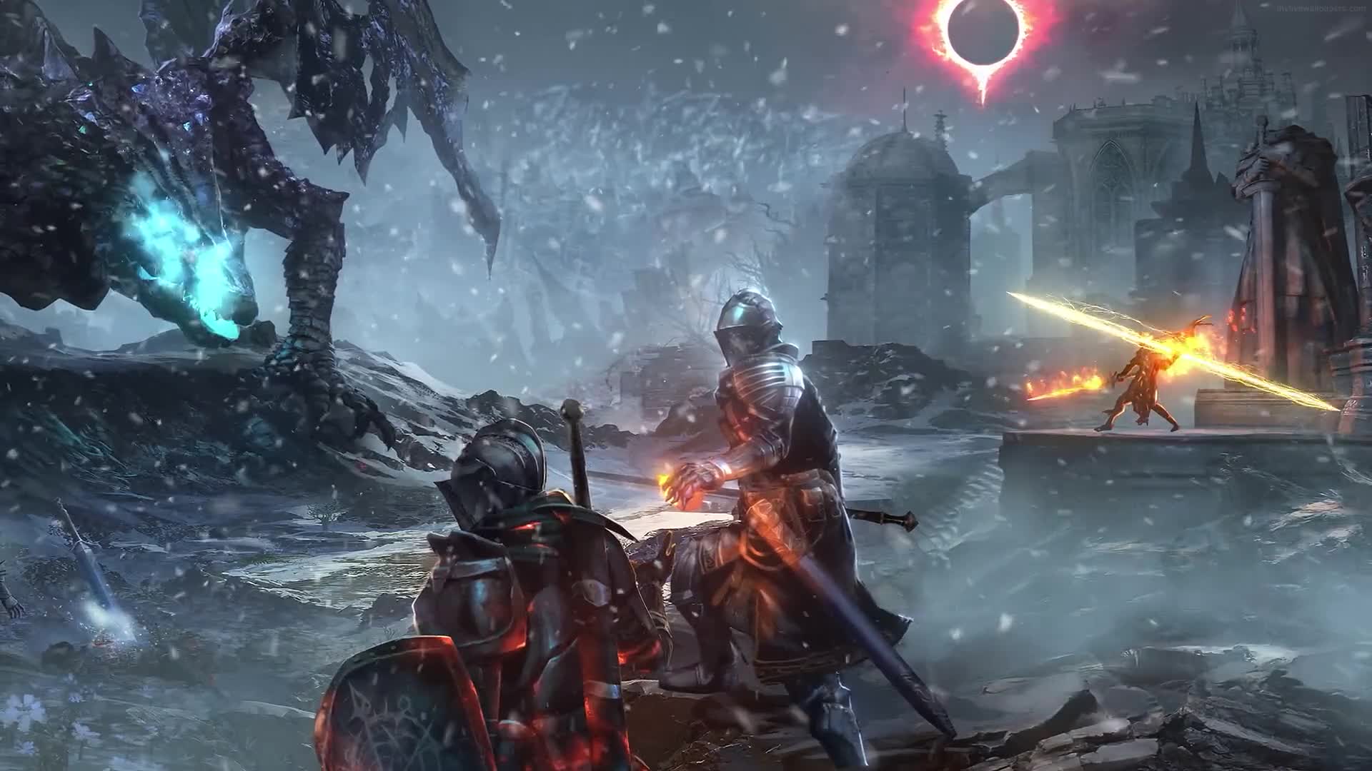 PC Fighting a Dragon Live Wallpaper Free