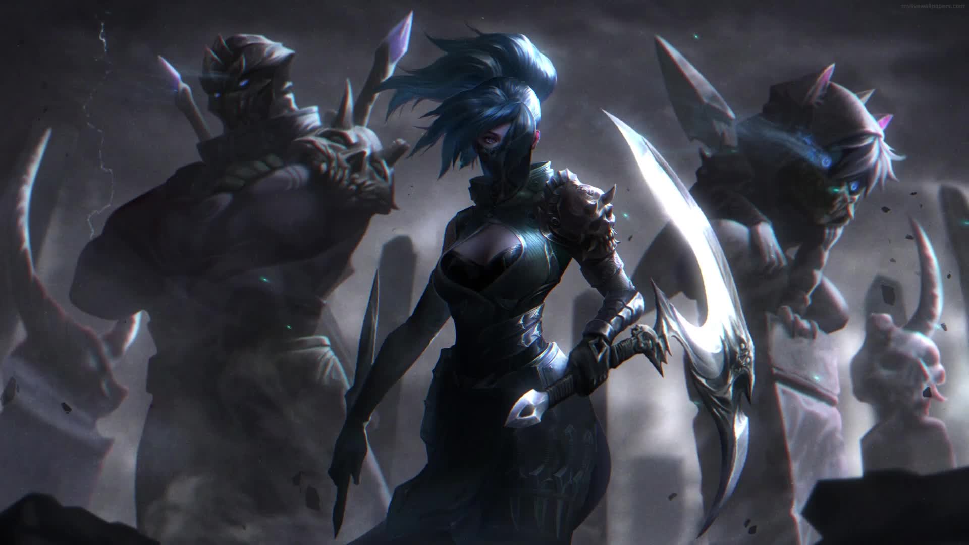 PC Akali League of Legends Live Wallpaper Free