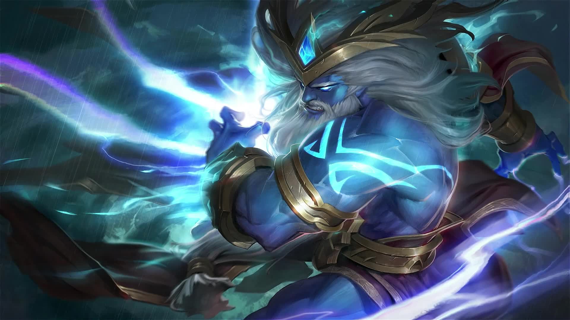 PC Lightning King Live Wallpaper Free