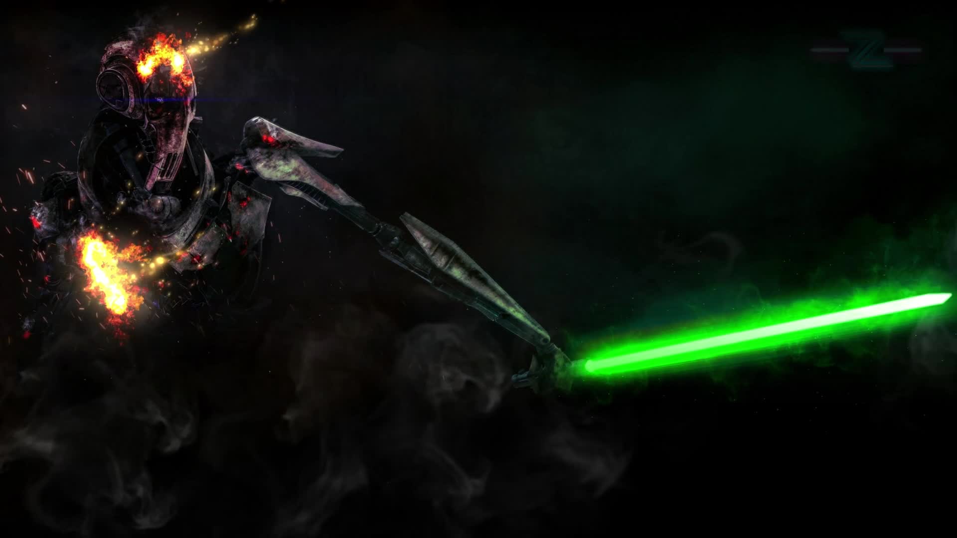 PC Damaged General Grievous Star Wars Battlefront II Live Wallpaper Free